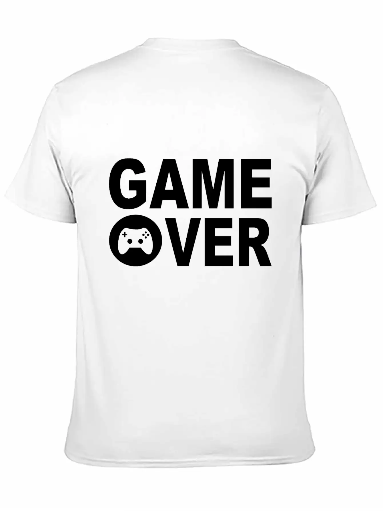 Game Over Unisex Casual T-Shirt ¨C Clean Design For Daily Comfort