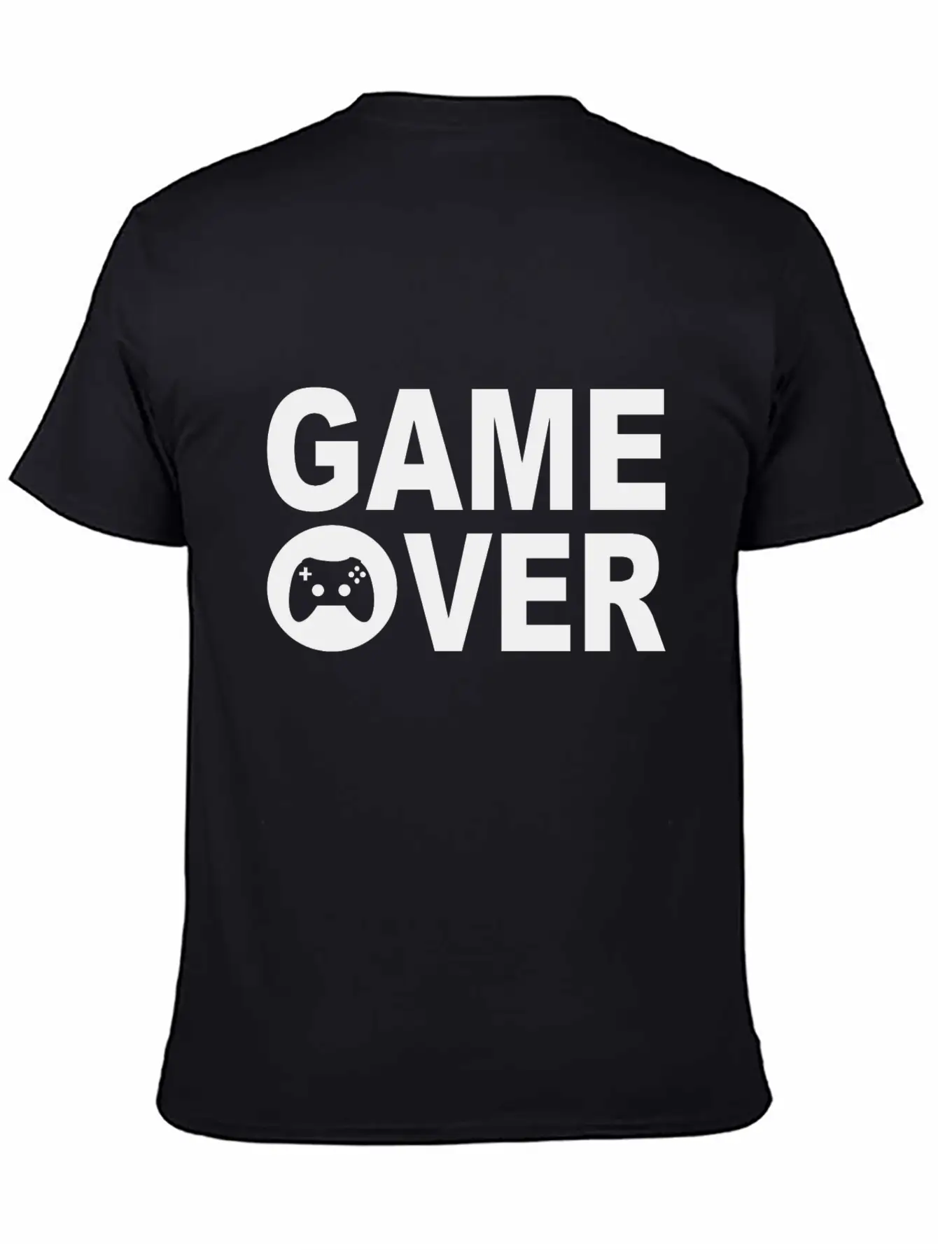 Game Over Unisex Casual T-Shirt ¨C Clean Design For Daily Comfort