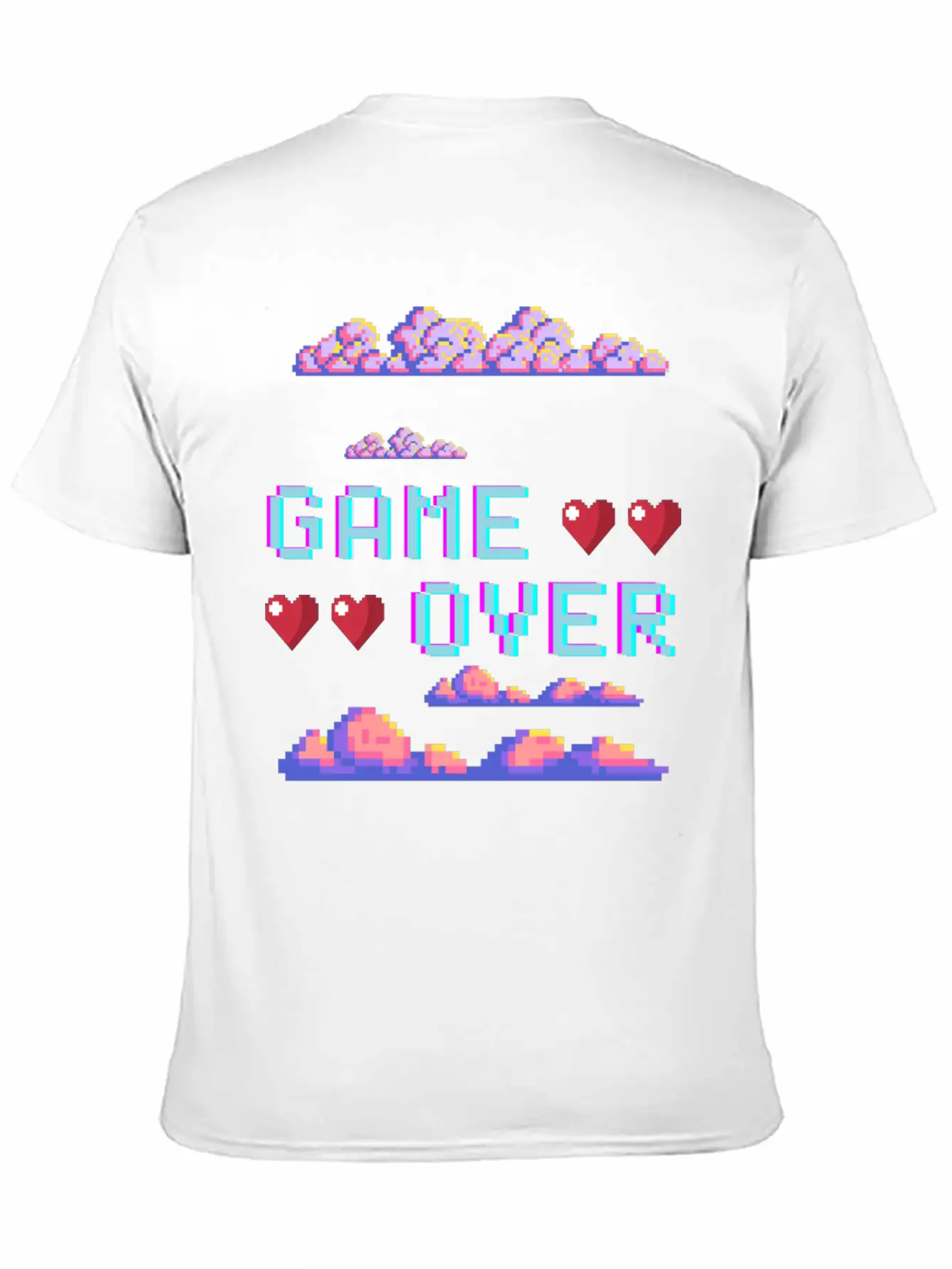 Game Over Video Game Unisex Casual T-Shirt ¨C Clean Design For Daily Comfort