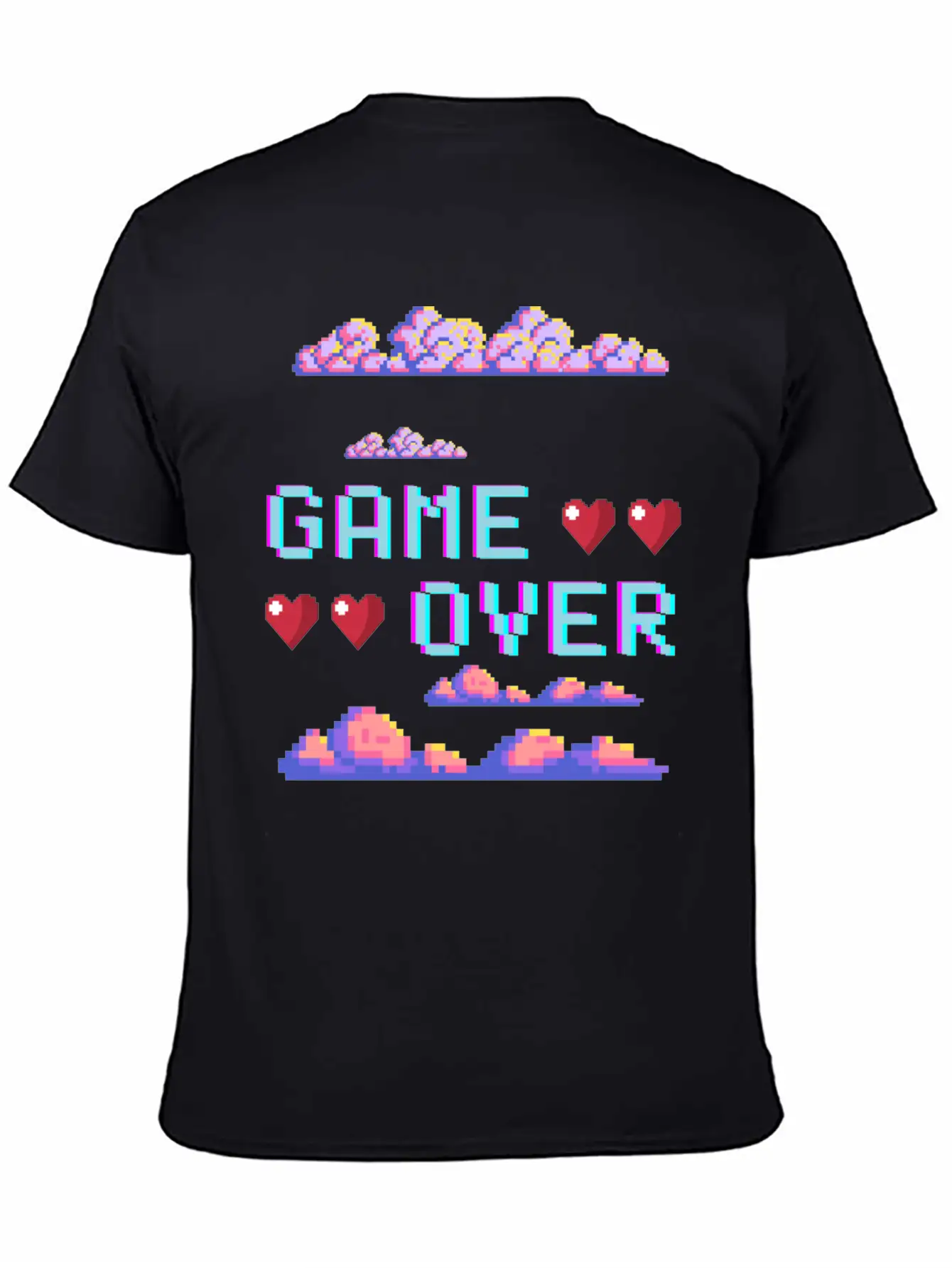 Game Over Video Game Unisex Casual T-Shirt ¨C Clean Design For Daily Comfort