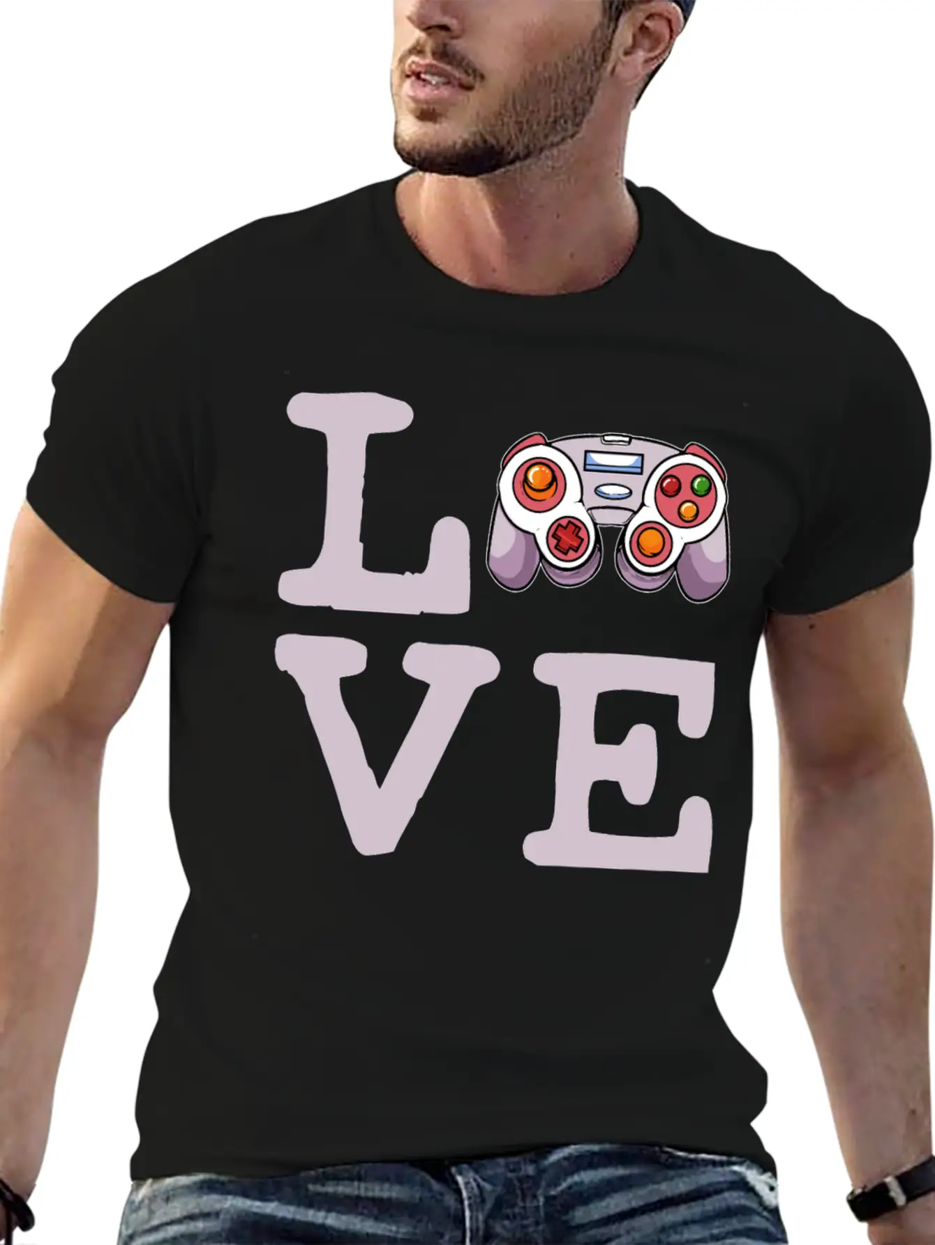 Gaming Controller Basic Graphic T-Shirt ¨C Daily Comfort In Soft Cotton