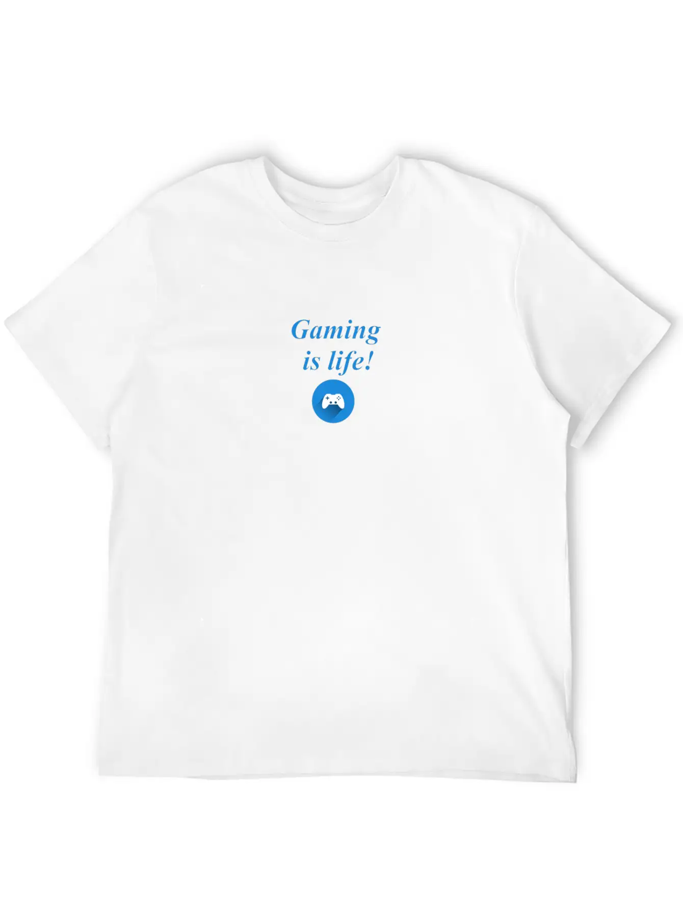 Gaming Unisex Casual T-Shirt ¨C Clean Design For Daily Comfort