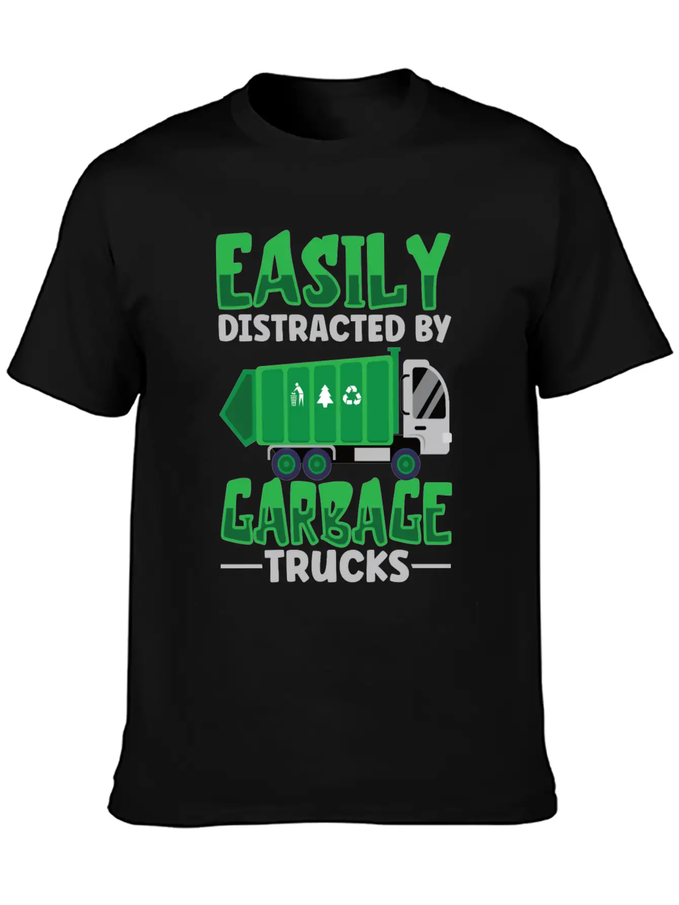 Garbage Trucks Recycling Garbage Truck Driver Unisex Casual T-Shirt ¨C Clean Design For Daily Comfort