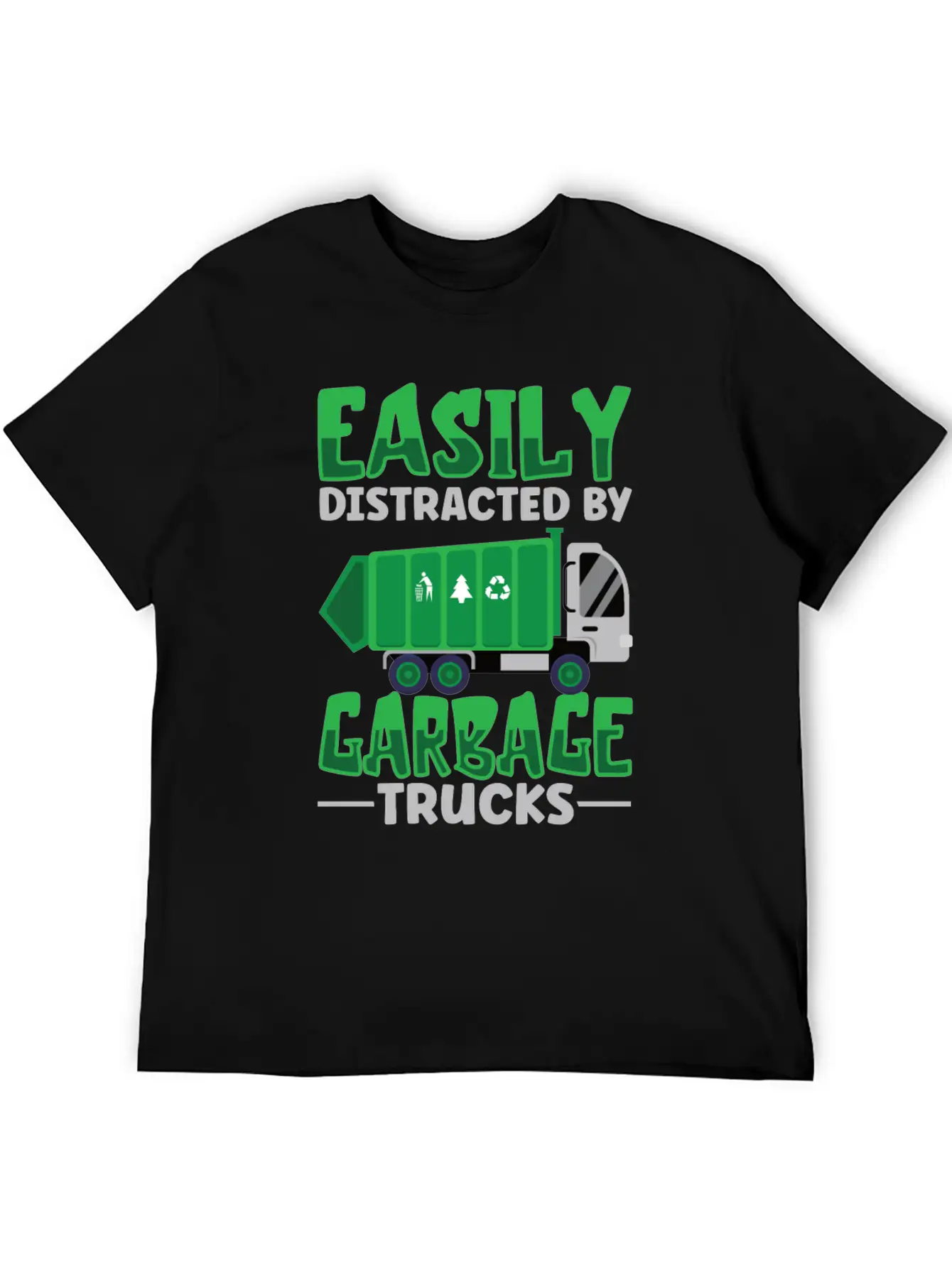 Garbage Trucks Recycling Garbage Truck Driver Unisex Casual T-Shirt ¨C Clean Design For Daily Comfort