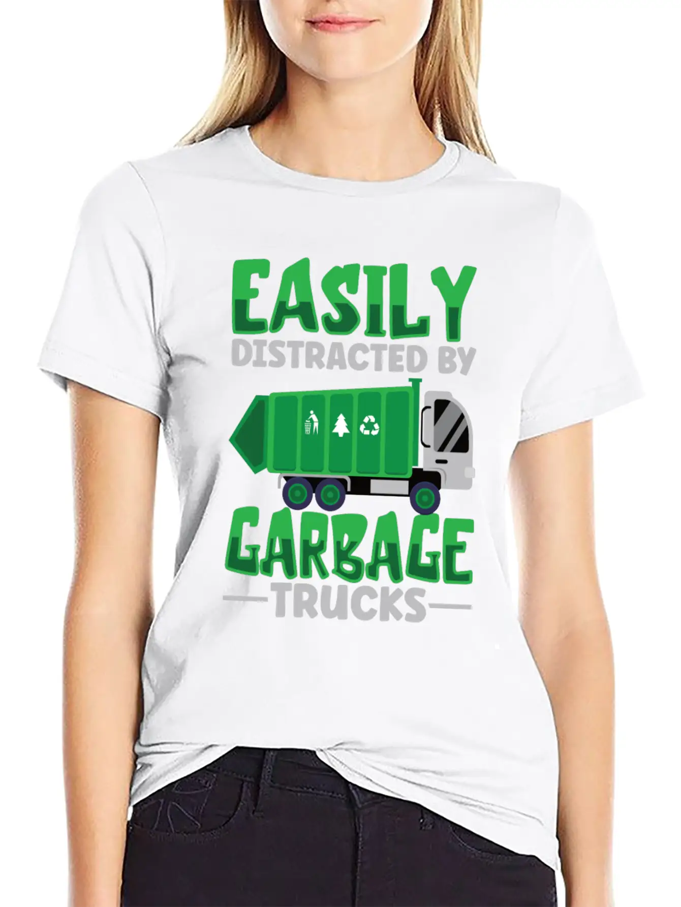 Garbage Trucks Recycling Garbage Truck Driver Unisex Casual T-Shirt ¨C Clean Design For Daily Comfort