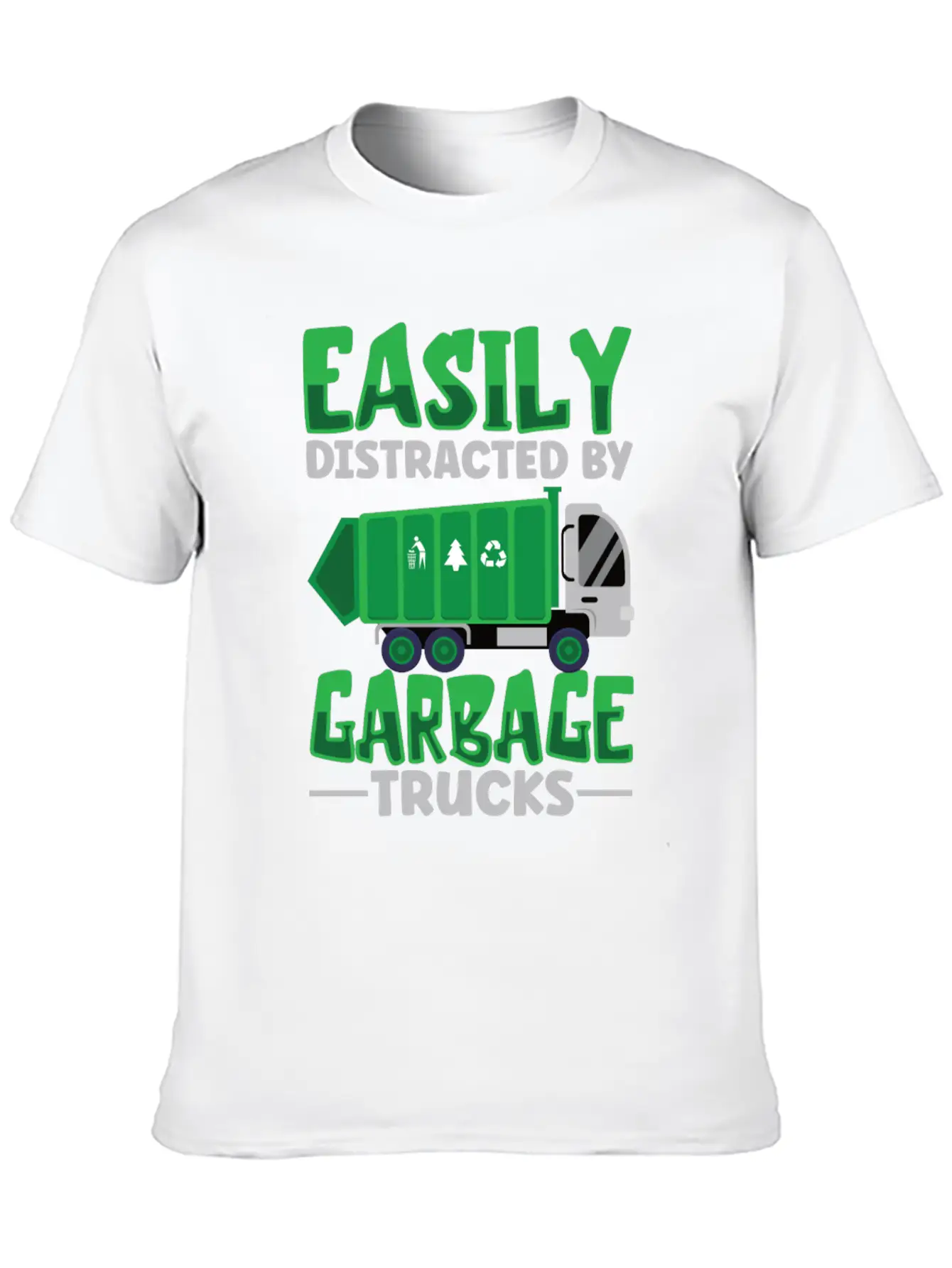 Garbage Trucks Recycling Garbage Truck Driver Unisex Casual T-Shirt ¨C Clean Design For Daily Comfort