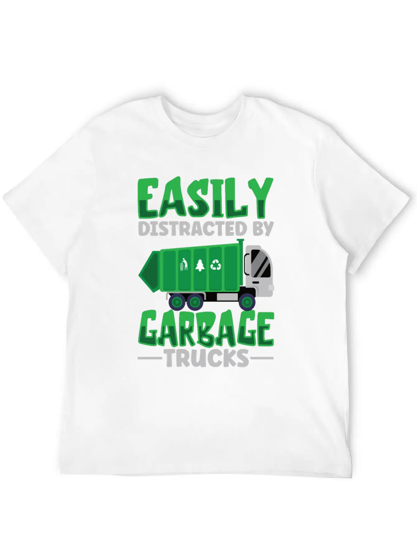 Garbage Trucks Recycling Garbage Truck Driver Unisex Casual T-Shirt ¨C Clean Design For Daily Comfort