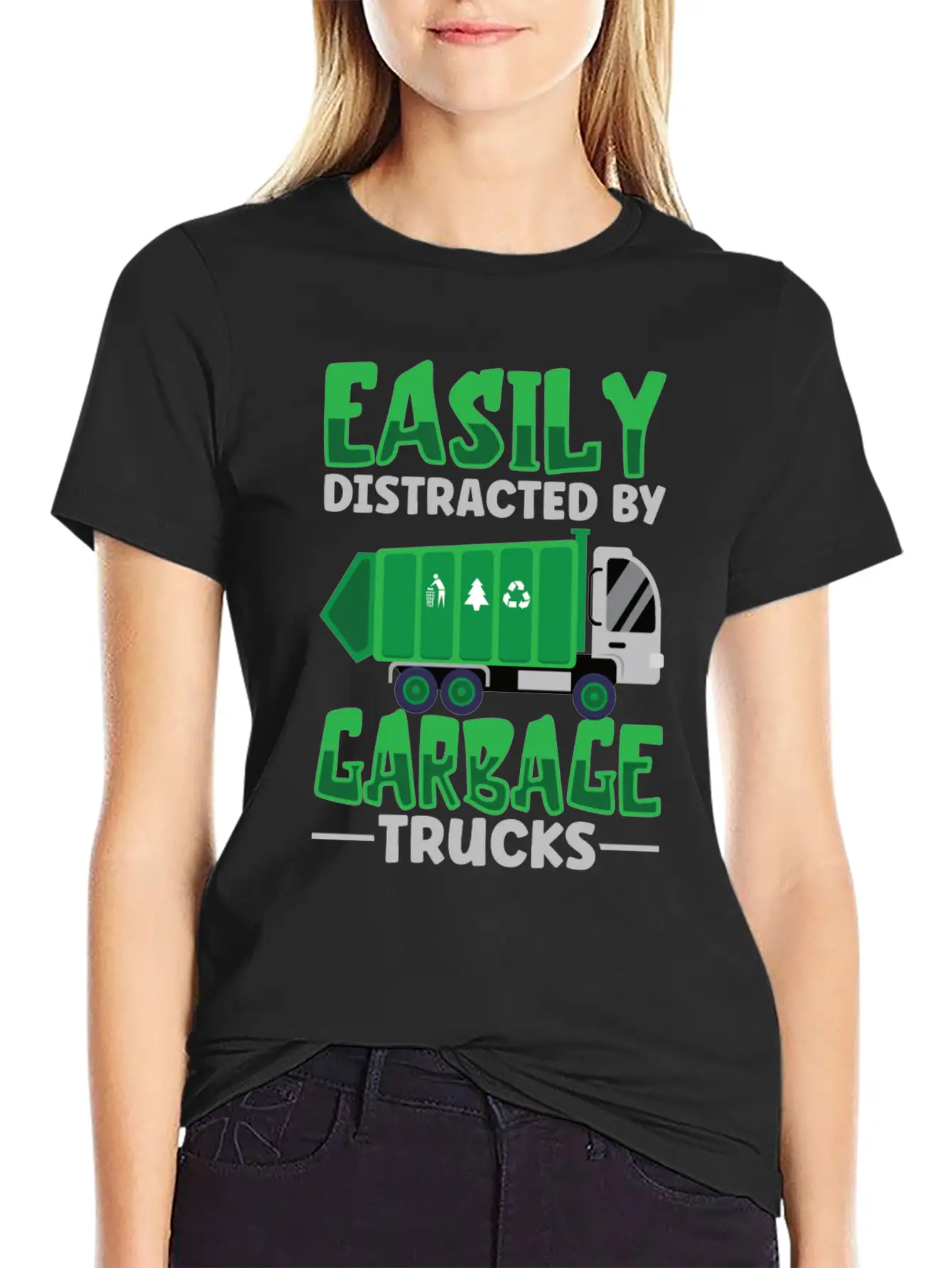 Garbage Trucks Recycling Garbage Truck Driver Unisex Casual T-Shirt ¨C Clean Design For Daily Comfort