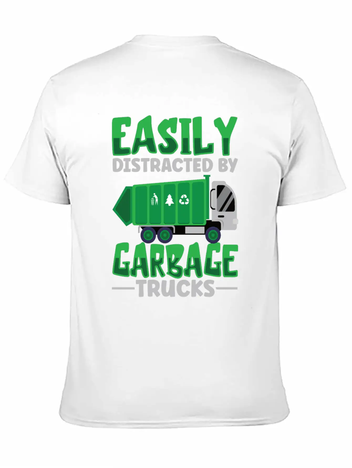 Garbage Trucks Recycling Garbage Truck Driver Unisex Casual T-Shirt ¨C Clean Design For Daily Comfort