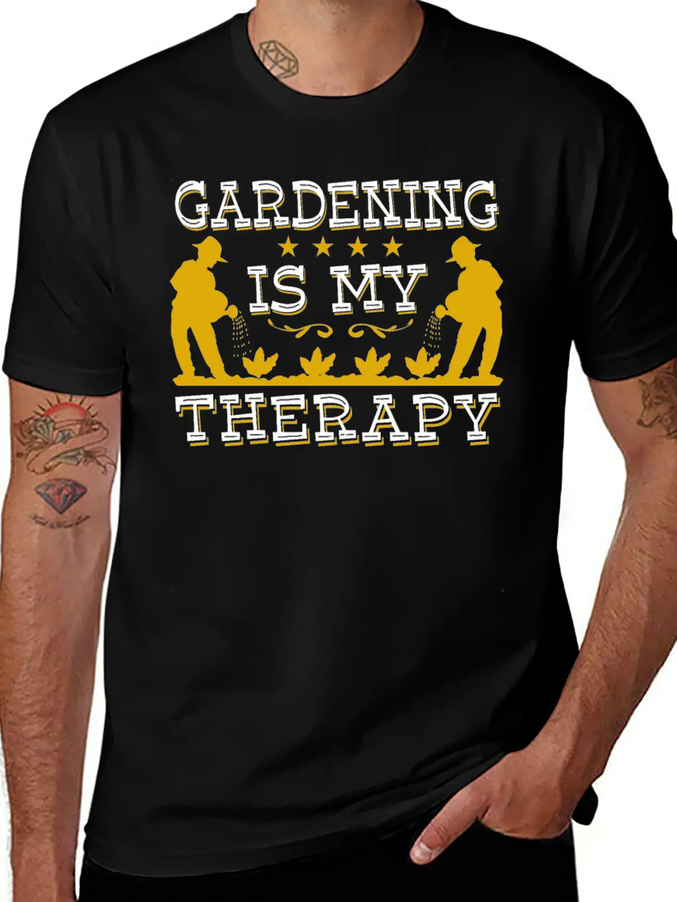 Gardening Is My Therapy Soft Cotton Short Sleeve Tee ¨C Unisex Wardrobe Staple