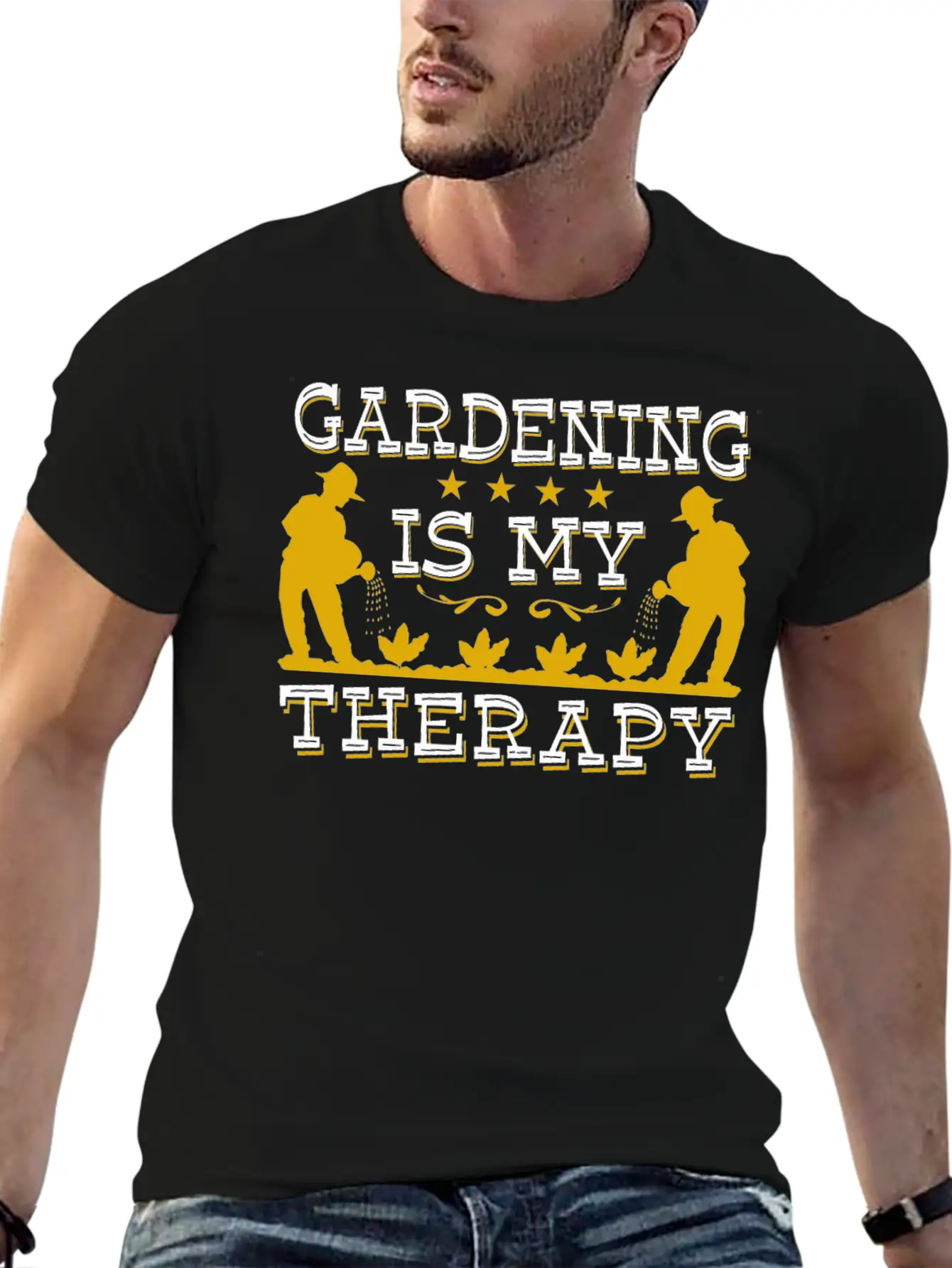 Gardening Is My Therapy Soft Cotton Short Sleeve Tee ¨C Unisex Wardrobe Staple