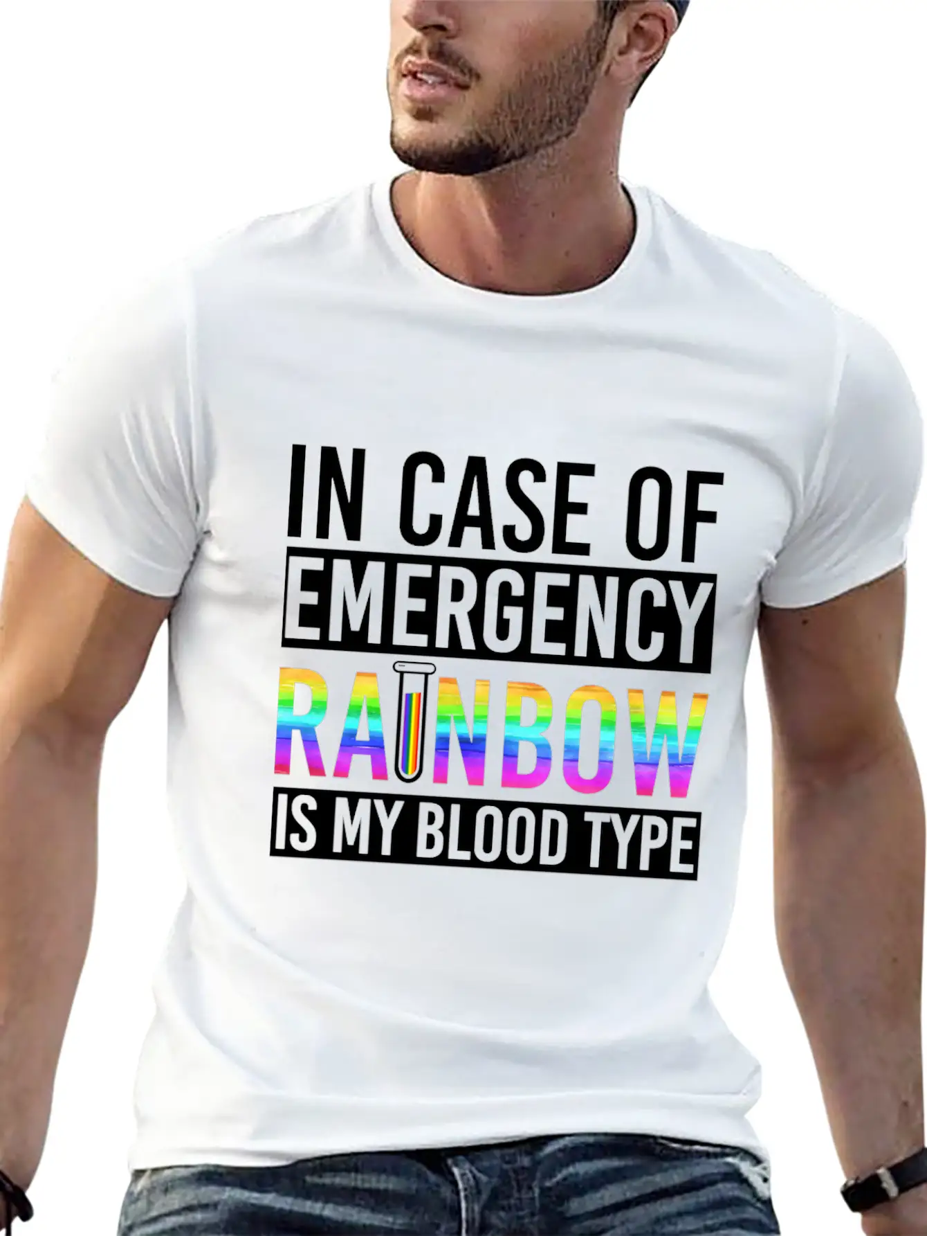 Gay Pride Essential Cotton Tee For Daily Outfits ¨C Unisex Style