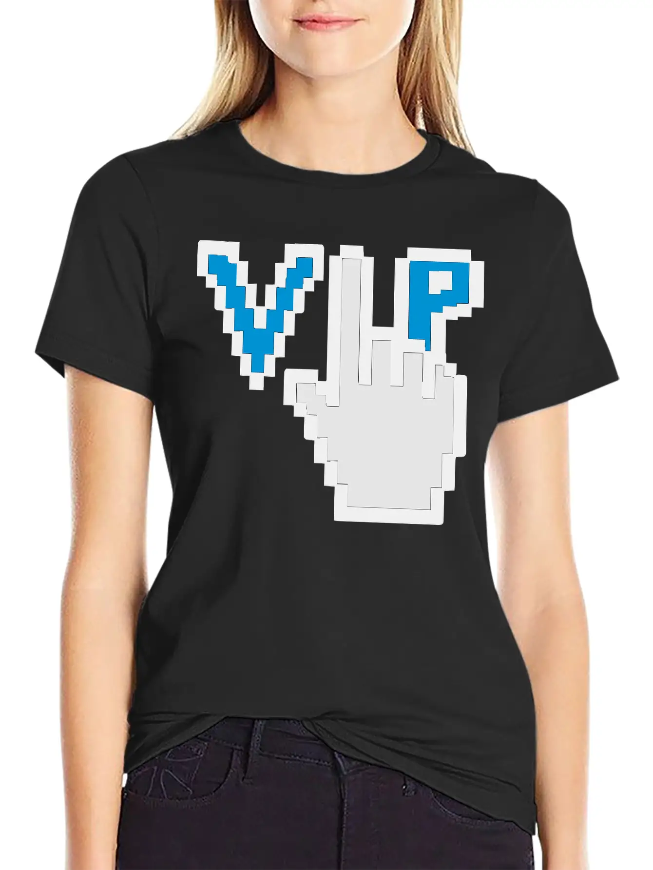 Geek Nerd Computer Mouse Control Hand Click Browse Basic Graphic T-Shirt ¨C Daily Comfort In Soft Cotton