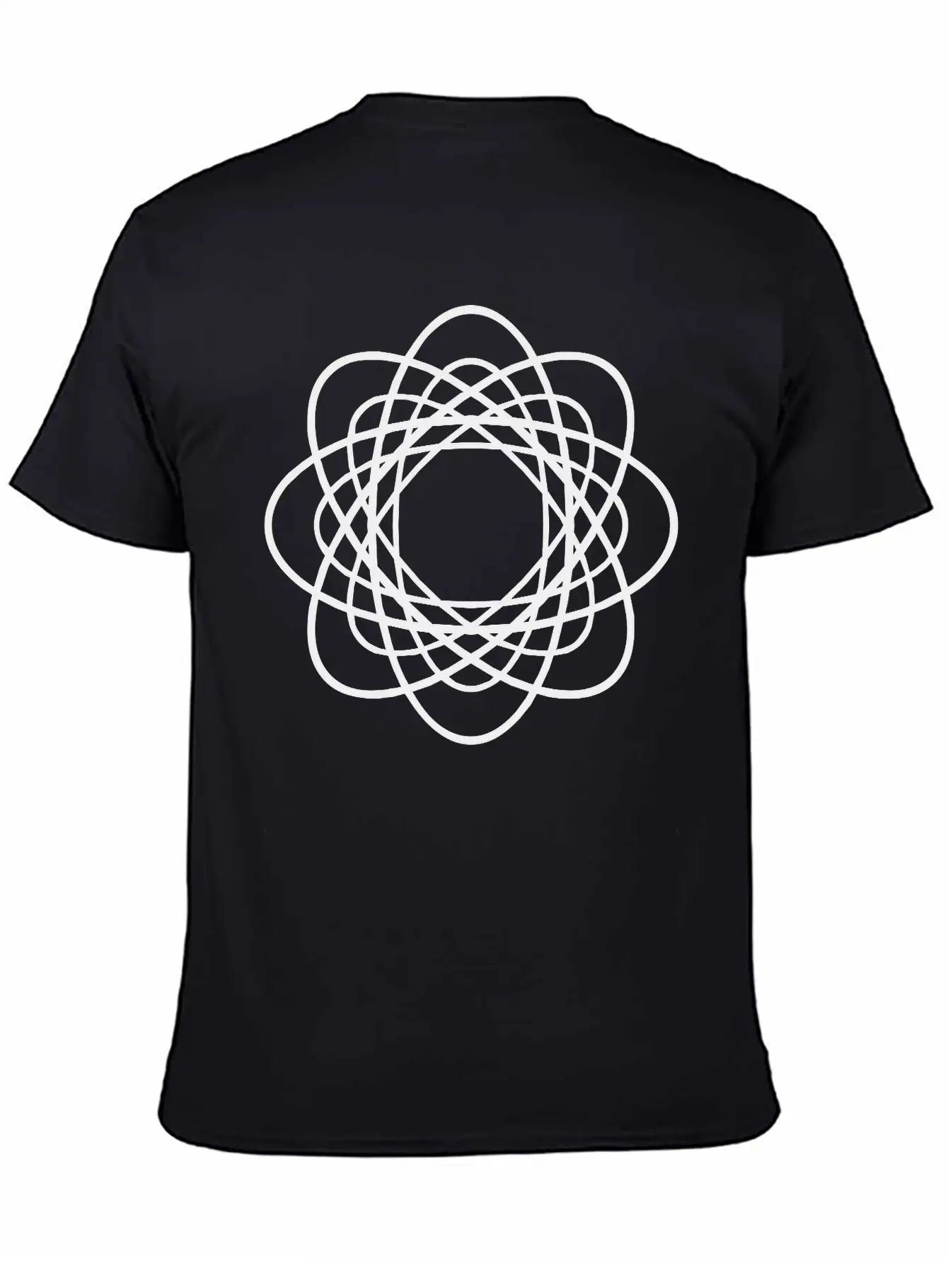 Geometric Design Unisex Casual T-Shirt ¨C Clean Design For Daily Comfort