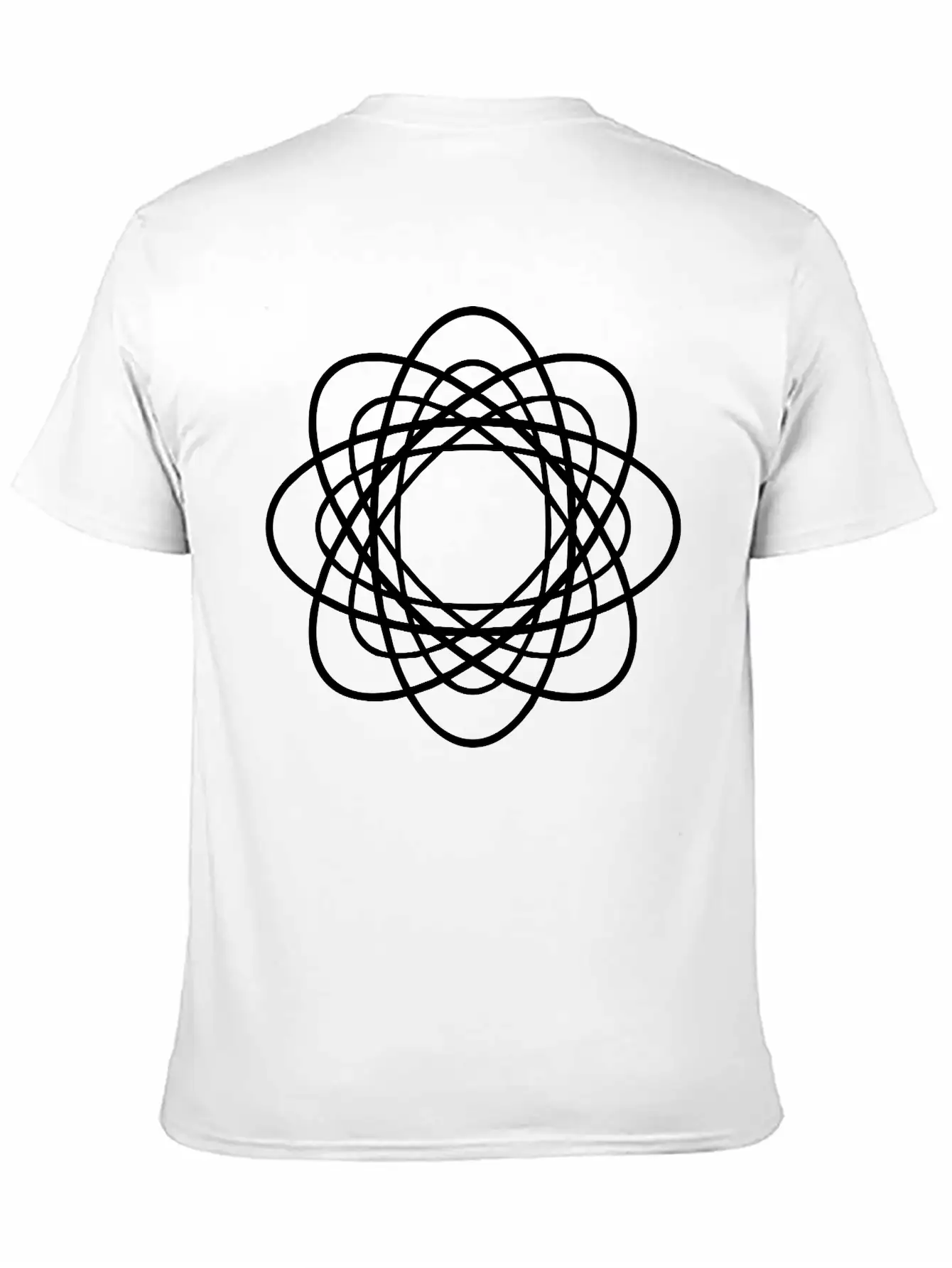 Geometric Design Unisex Casual T-Shirt ¨C Clean Design For Daily Comfort