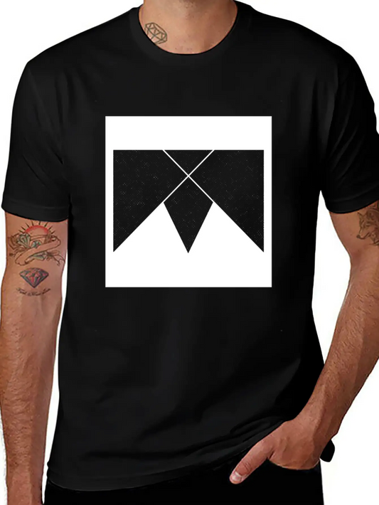 Geometric Geommetrisch Minimal Minimalistisch Hips Unisex Casual T-Shirt ¨C Clean Design For Daily Comfort