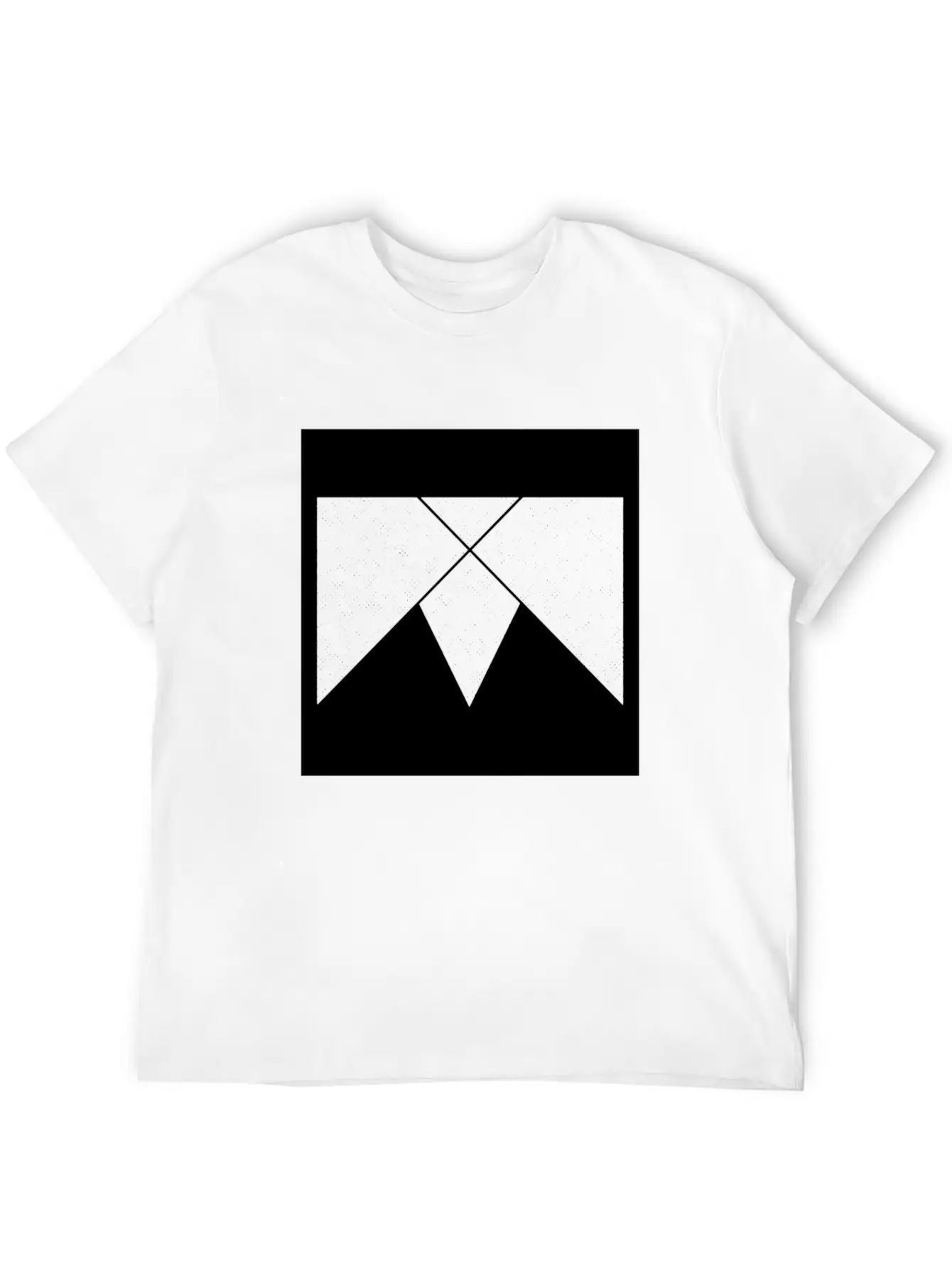 Geometric Geommetrisch Minimal Minimalistisch Hips Unisex Casual T-Shirt ¨C Clean Design For Daily Comfort