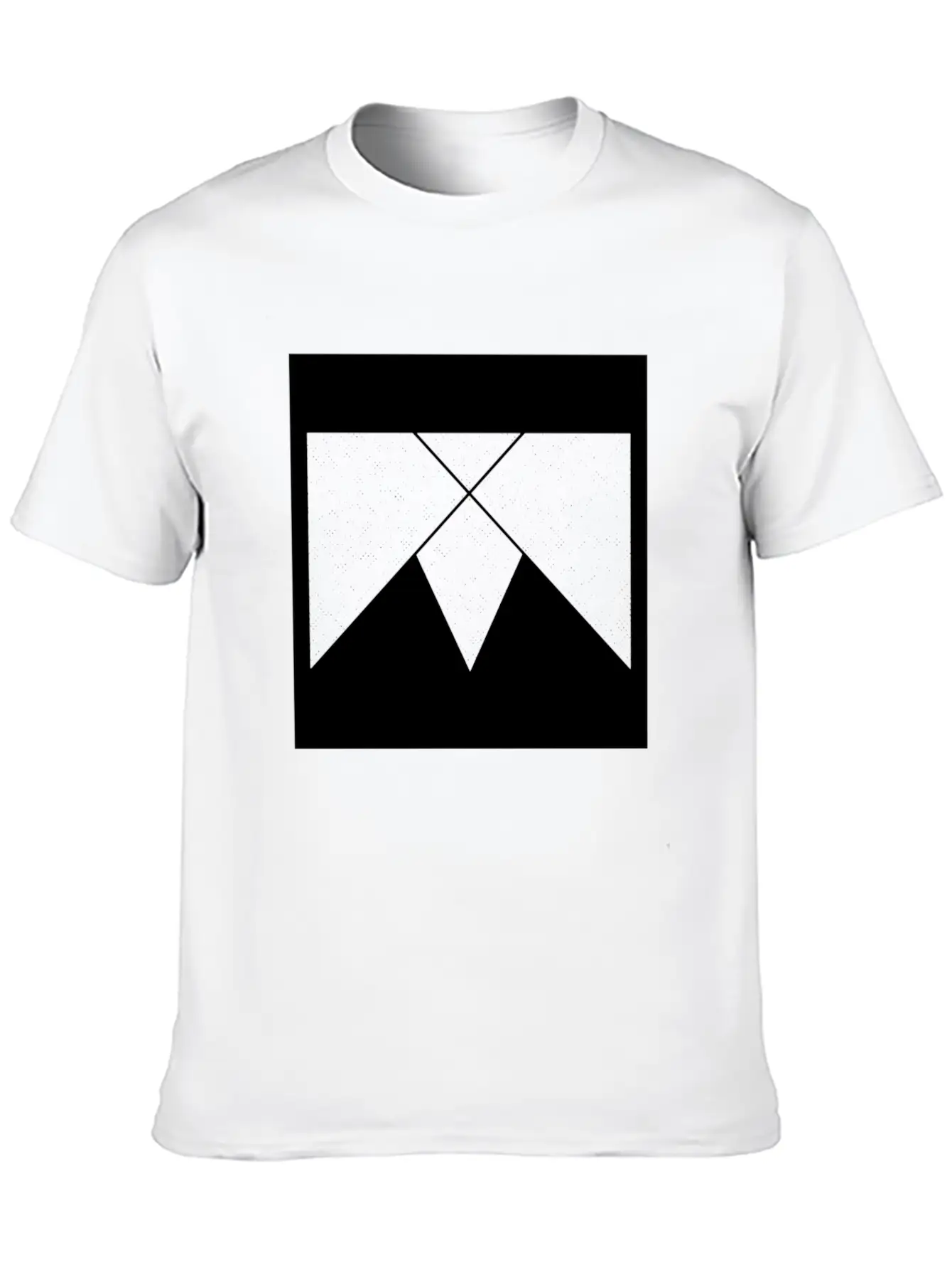 Geometric Geommetrisch Minimal Minimalistisch Hips Unisex Casual T-Shirt ¨C Clean Design For Daily Comfort