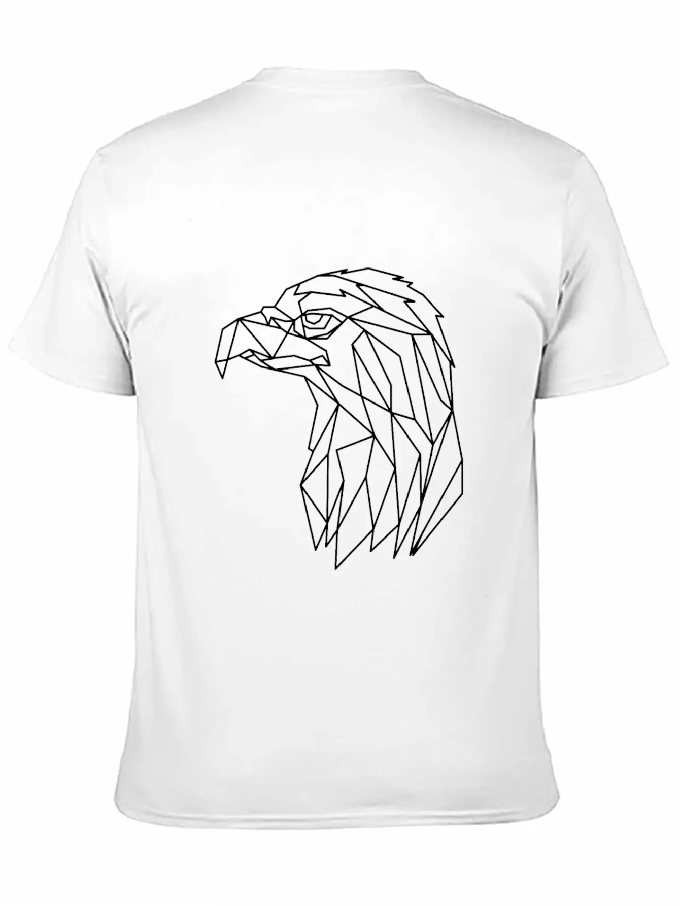 Geometric Line Art Basic Graphic T-Shirt ¨C Daily Comfort In Soft Cotton