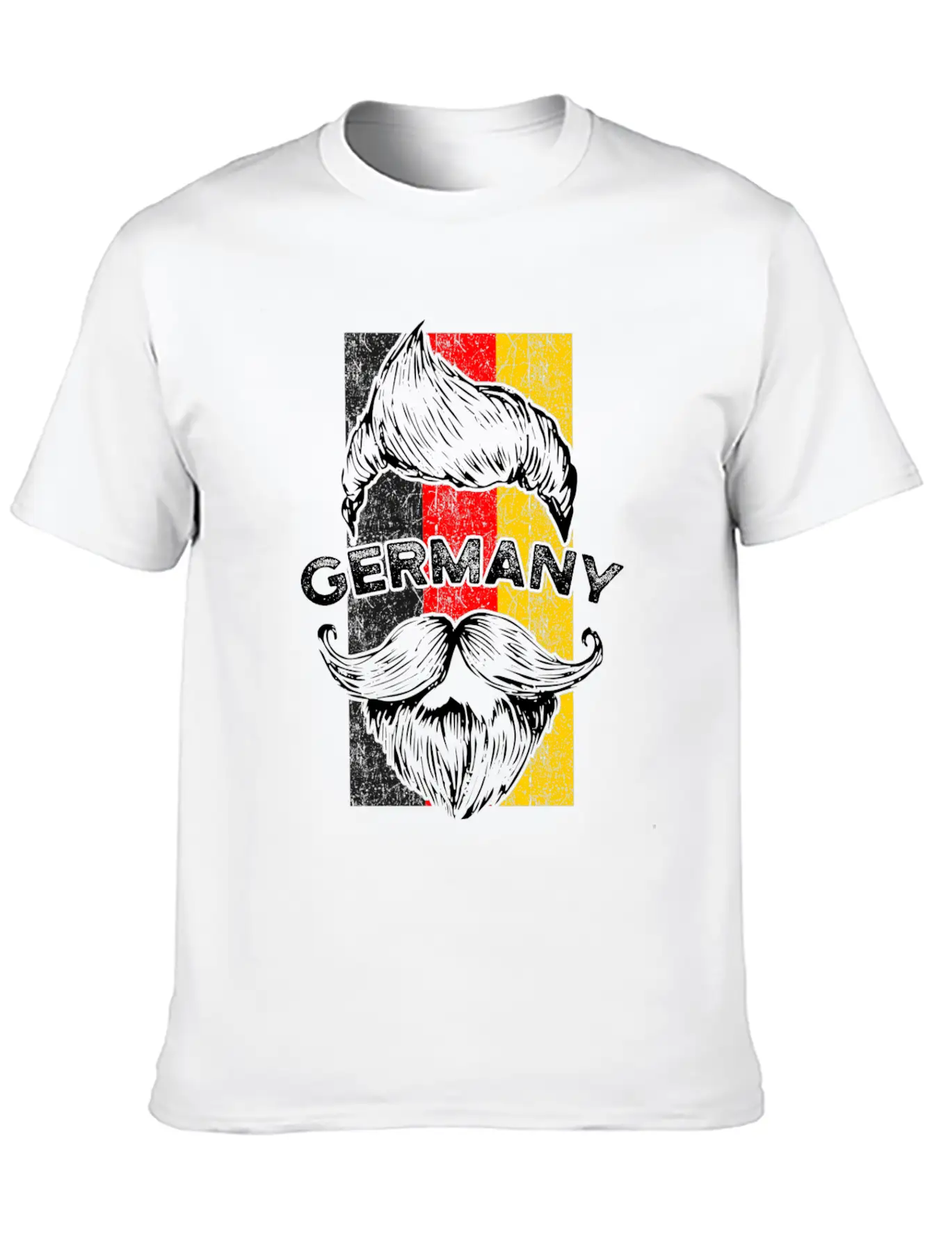Germany Flag Essential Cotton Tee For Daily Outfits ¨C Unisex Style