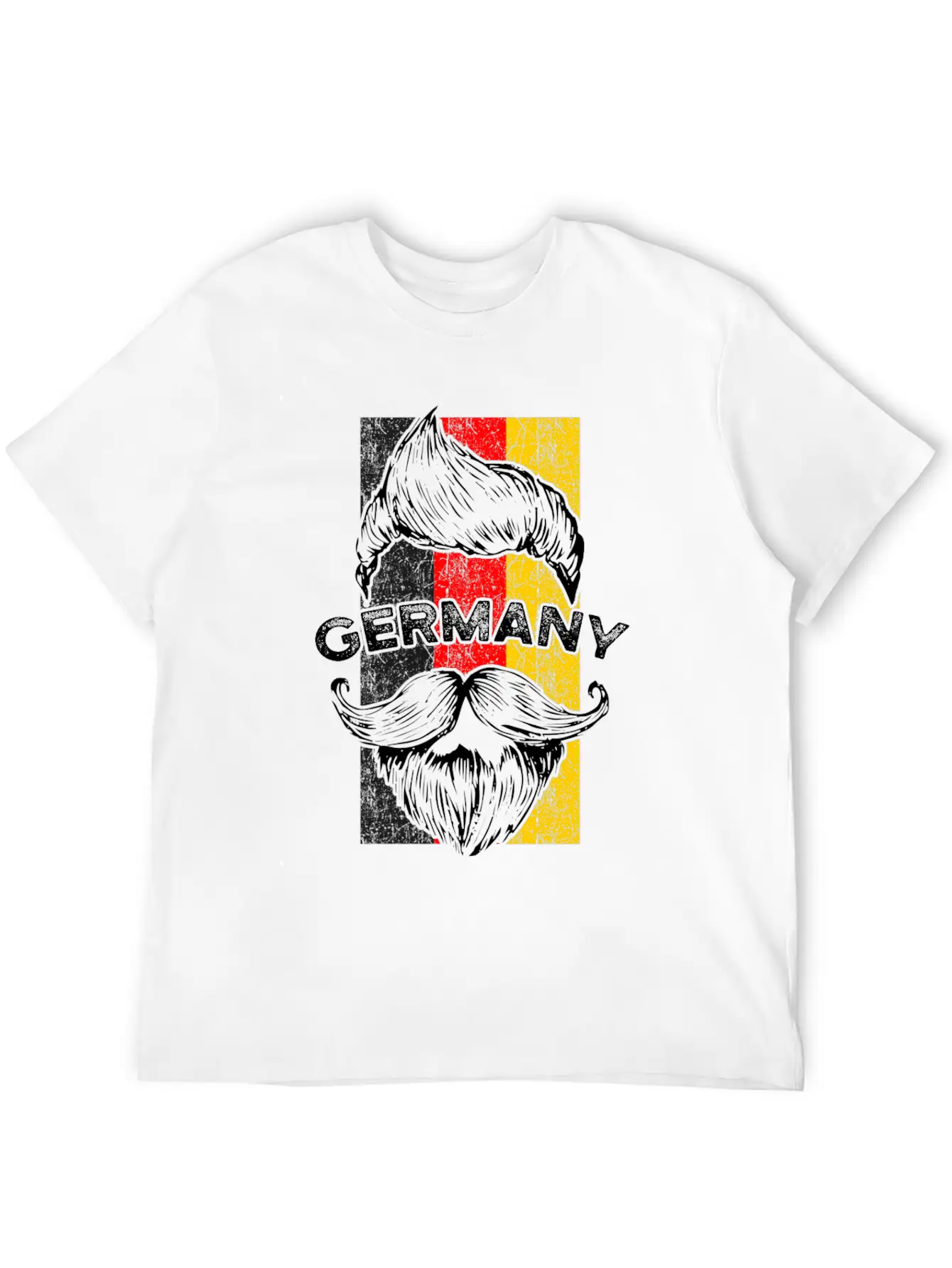 Germany Flag Essential Cotton Tee For Daily Outfits ¨C Unisex Style