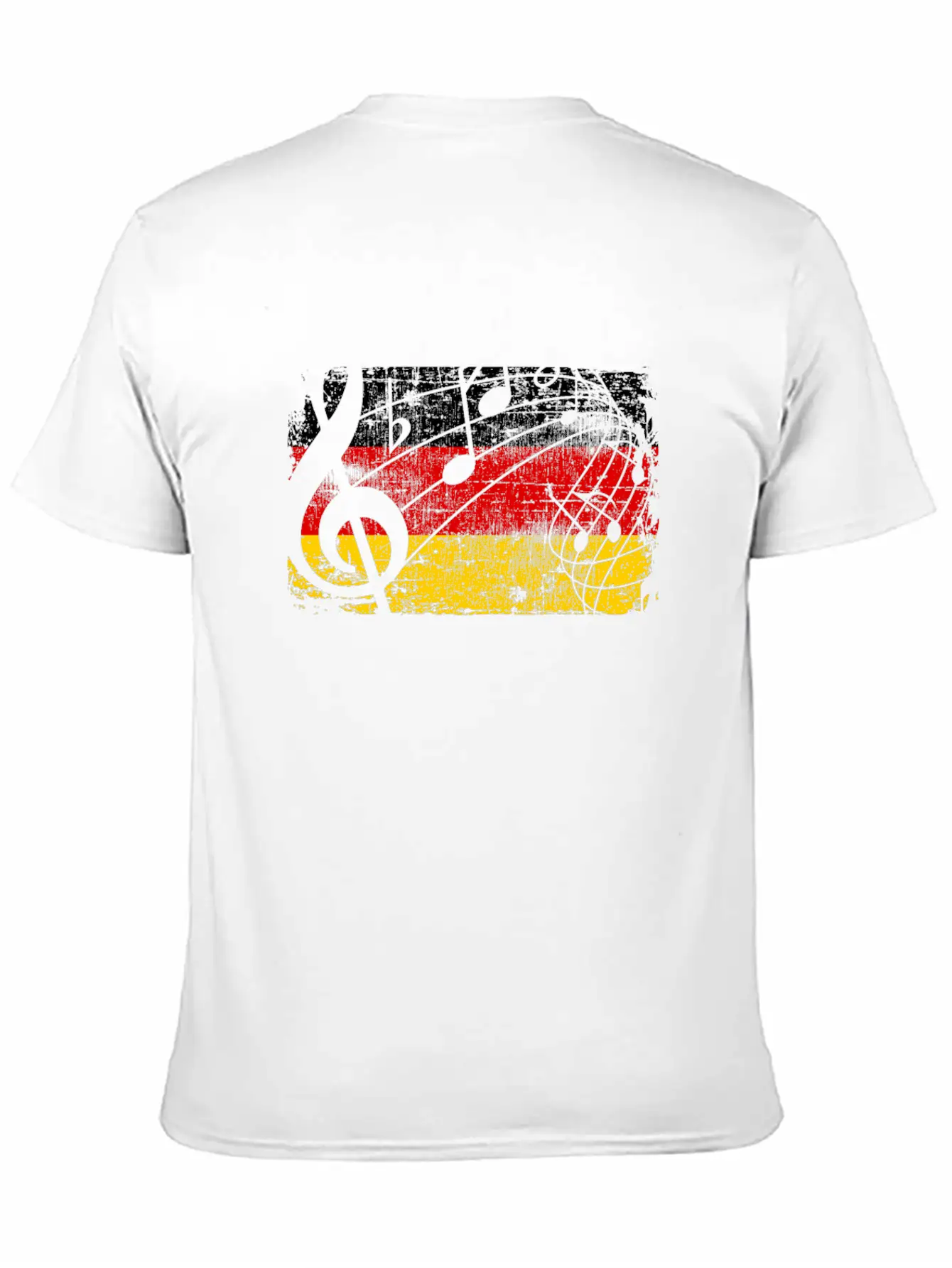 Germany Music Flag Basic Graphic T-Shirt ¨C Daily Comfort In Soft Cotton