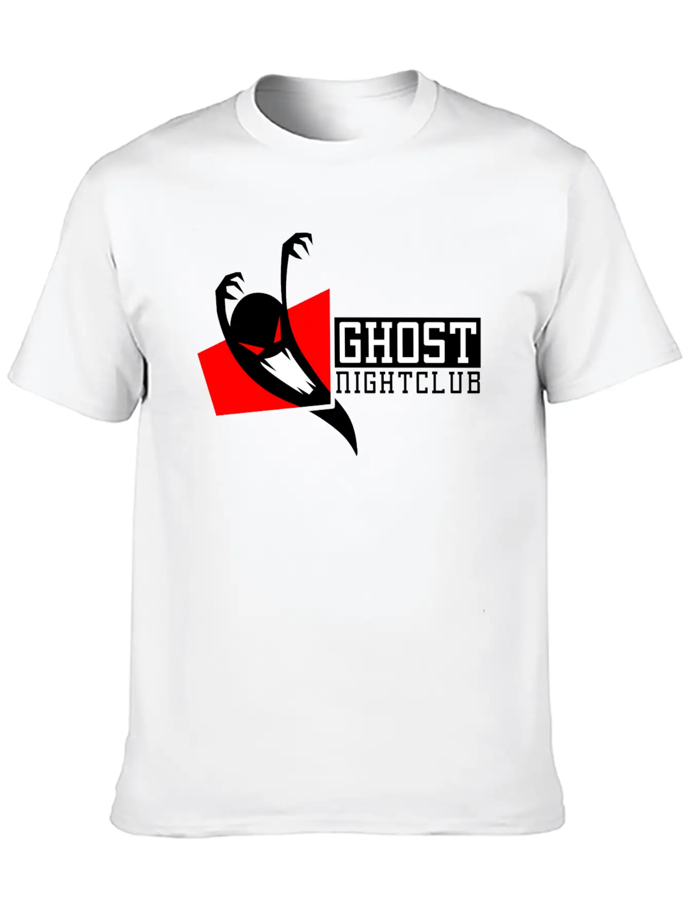 GHOST NIGHT CLUB Unisex Casual T-Shirt ¨C Clean Design For Daily Comfort