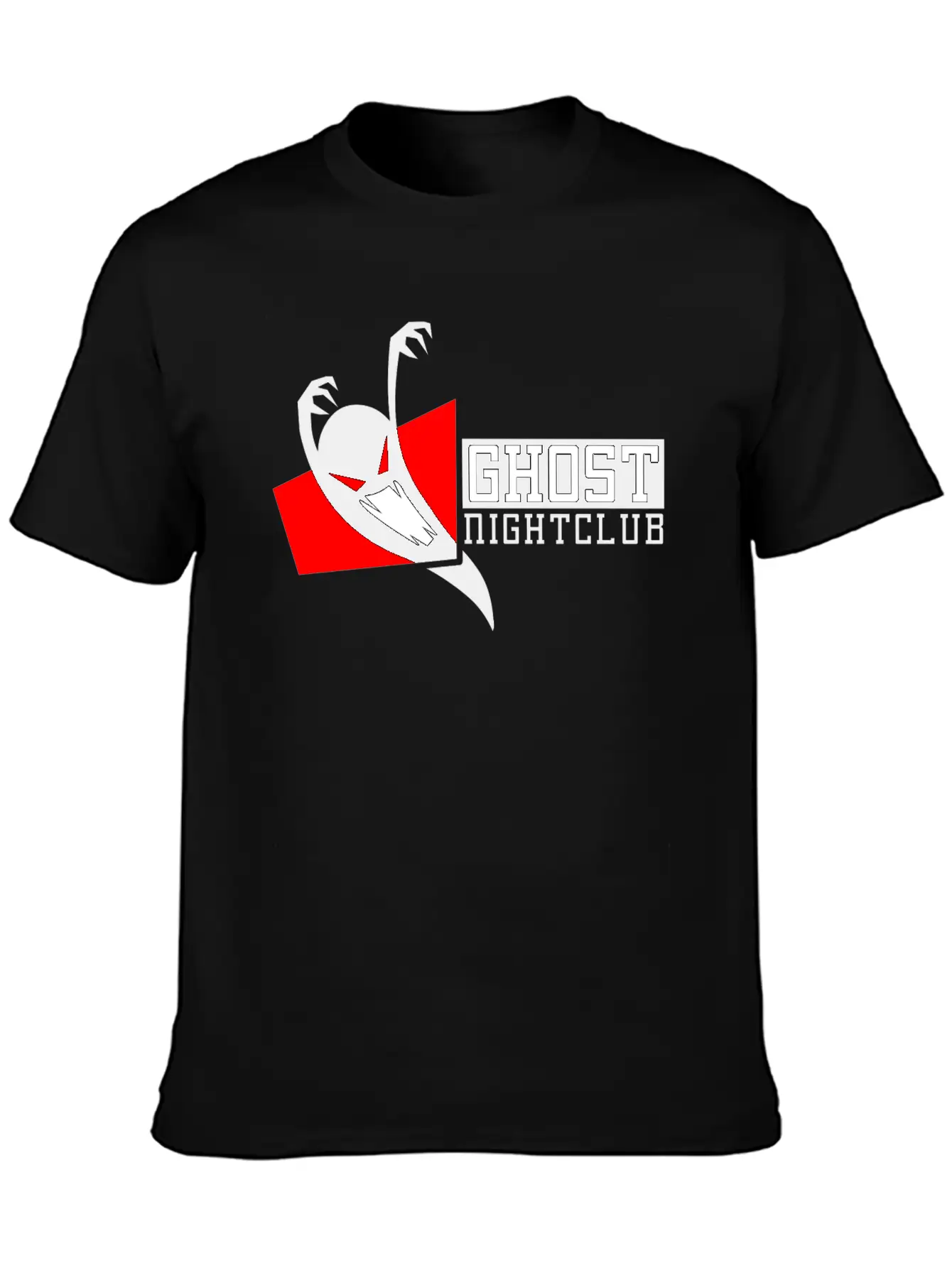 GHOST NIGHT CLUB Unisex Casual T-Shirt ¨C Clean Design For Daily Comfort
