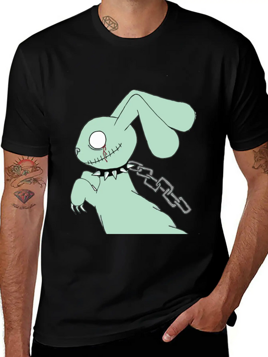 GHOST RABBIT Soft Cotton Short Sleeve Tee ¨C Unisex Wardrobe Staple