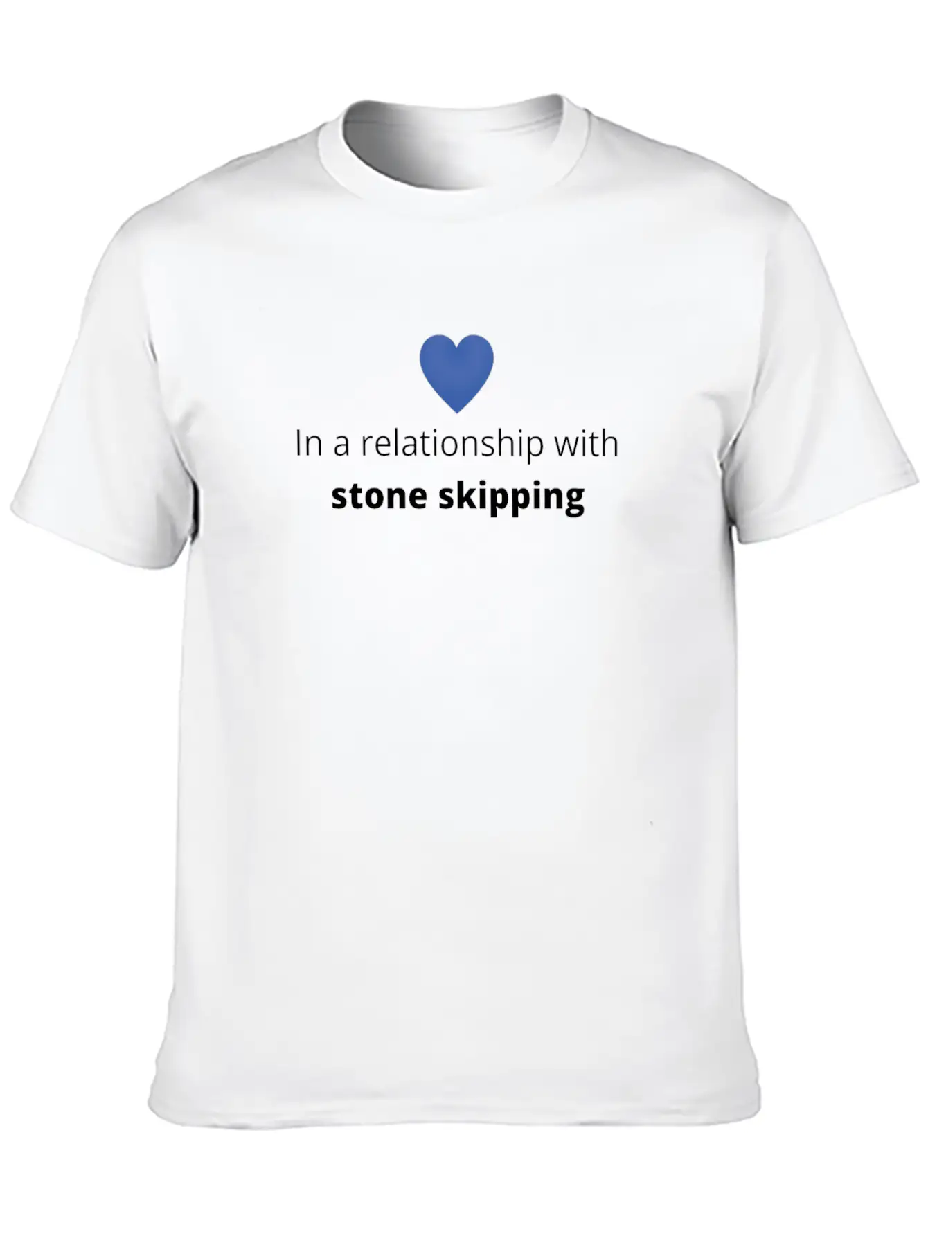 Gift Single Taken Relationship With Stone Skipping Soft Cotton Short Sleeve Tee ¨C Unisex Wardrobe Staple