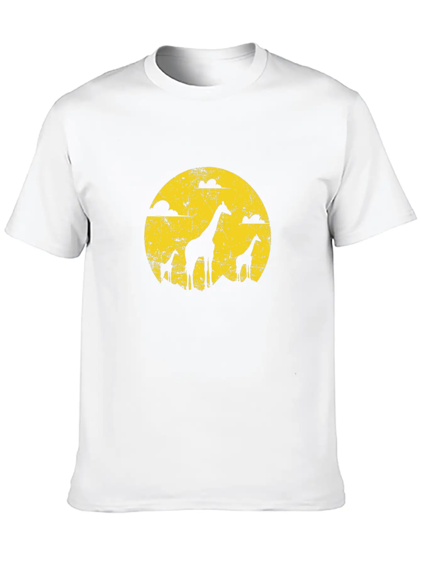 Giraffe Animal Safari Zoo Savannah Unisex Casual T-Shirt ¨C Clean Design For Daily Comfort