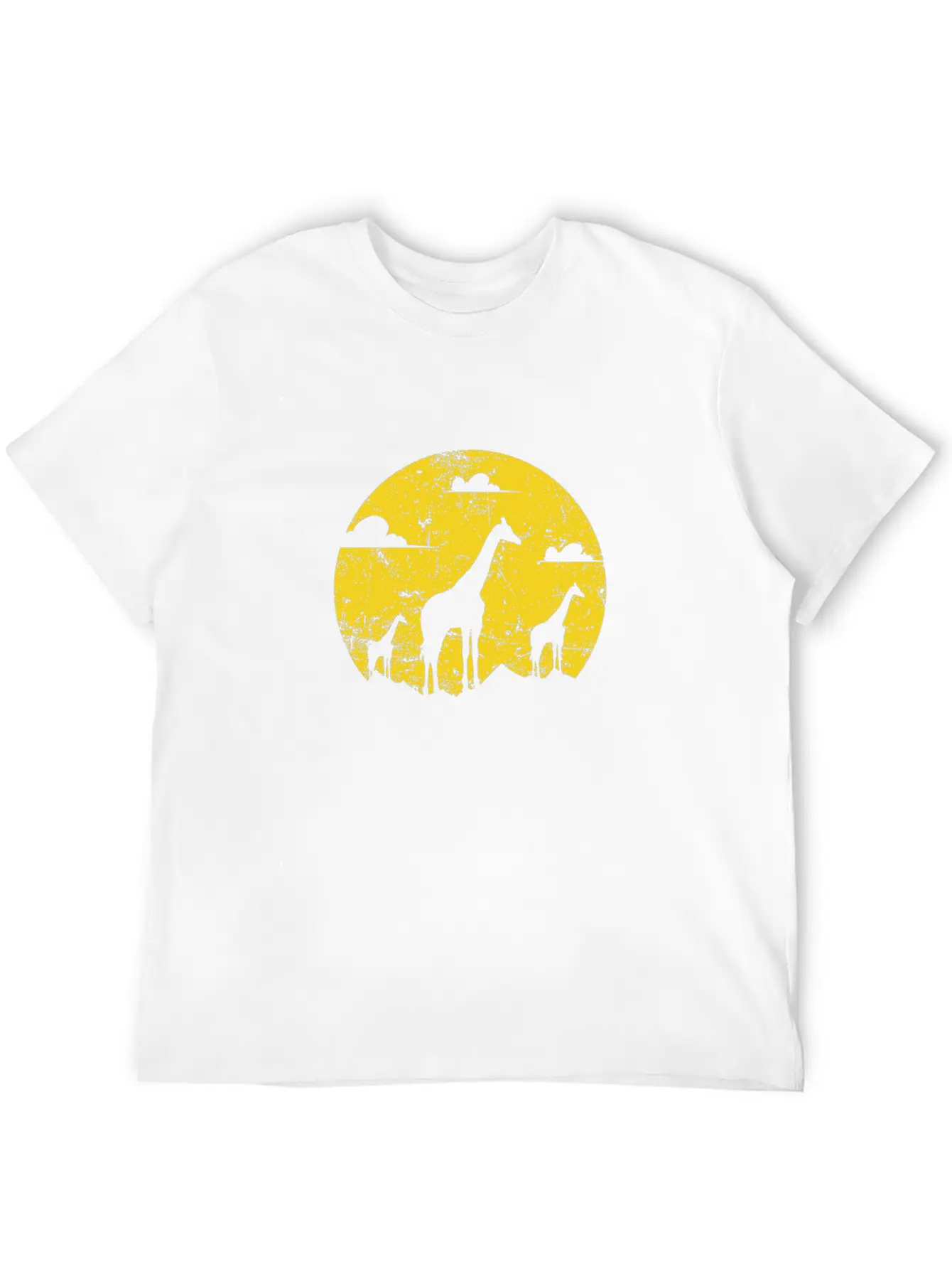Giraffe Animal Safari Zoo Savannah Unisex Casual T-Shirt ¨C Clean Design For Daily Comfort