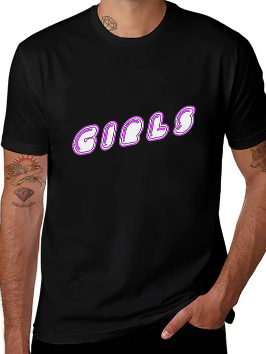 Girl Girl Daughter Disco Girlfriend Gift Soft Cotton Short Sleeve Tee ¨C Unisex Wardrobe Staple