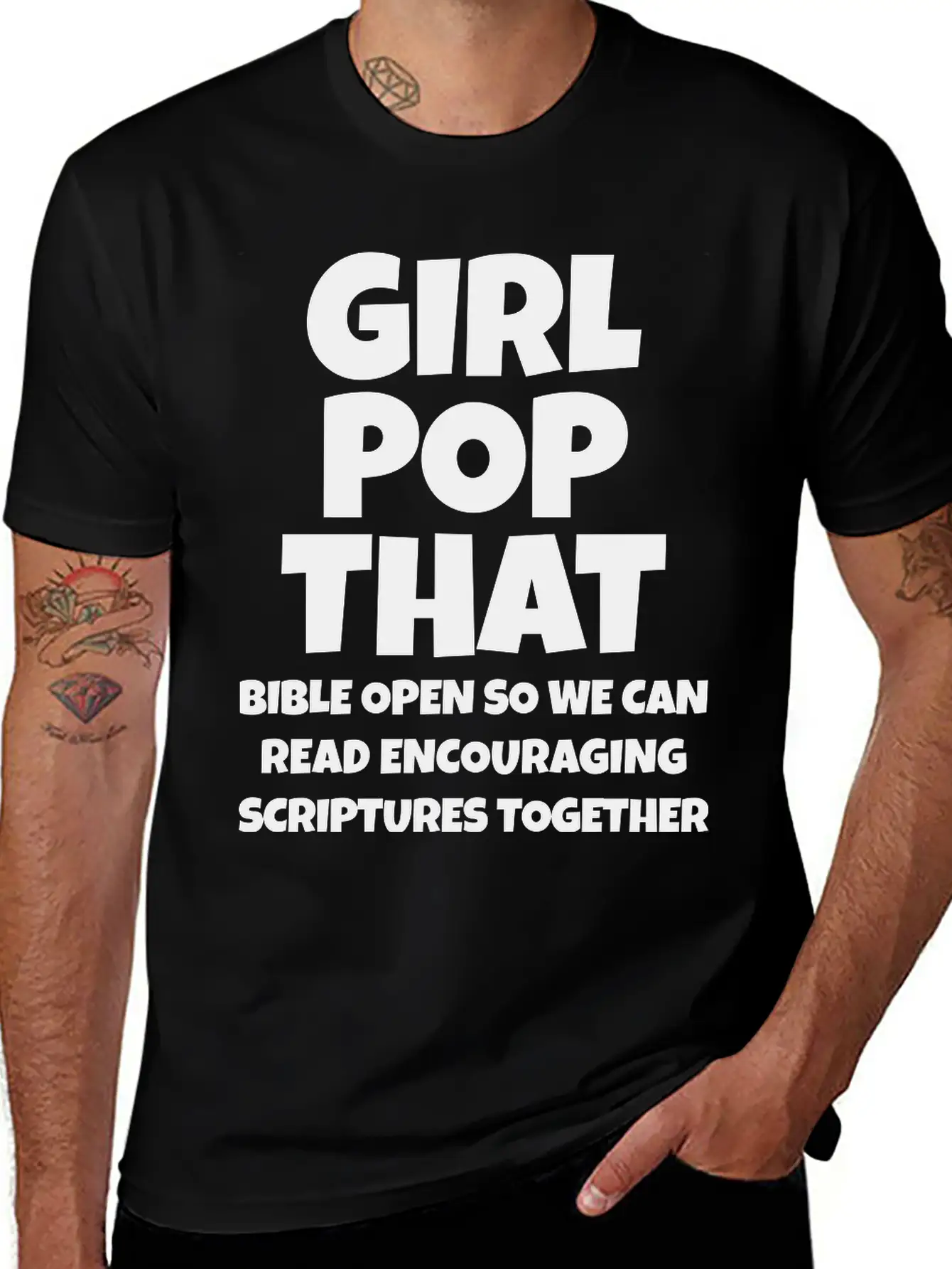 Girl Pop That Unisex Casual T-Shirt ¨C Clean Design For Daily Comfort