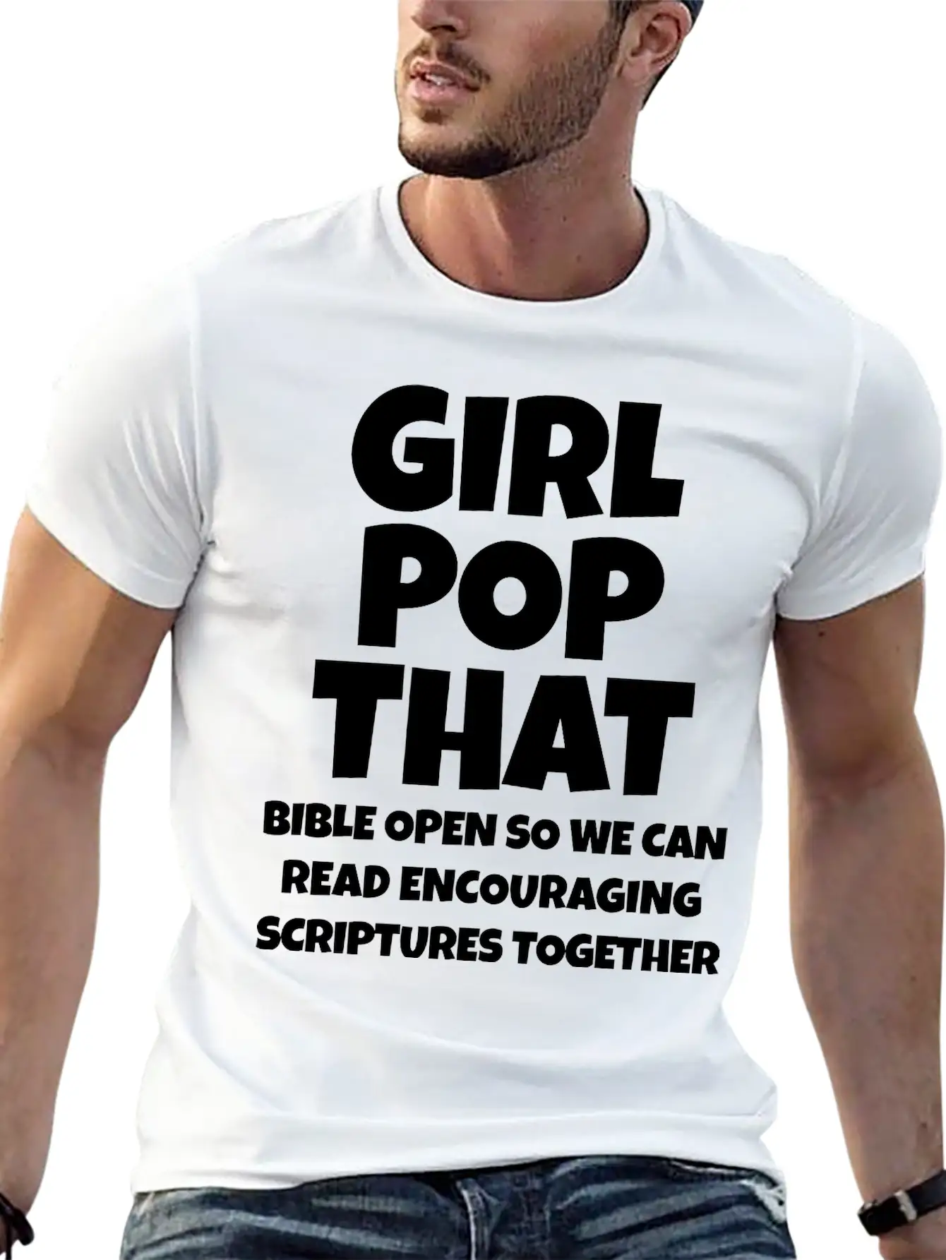 Girl Pop That Unisex Casual T-Shirt ¨C Clean Design For Daily Comfort