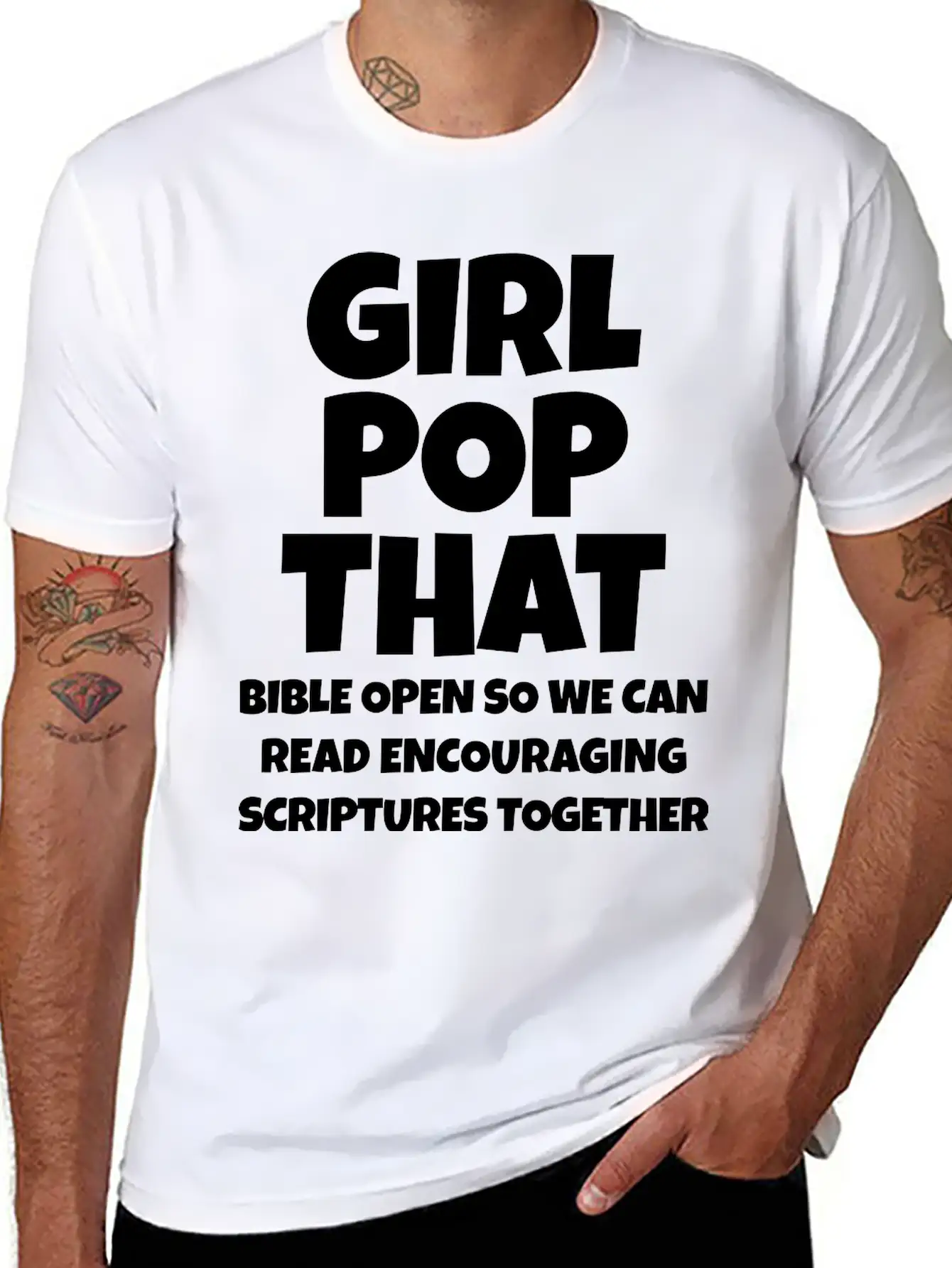 Girl Pop That Unisex Casual T-Shirt ¨C Clean Design For Daily Comfort