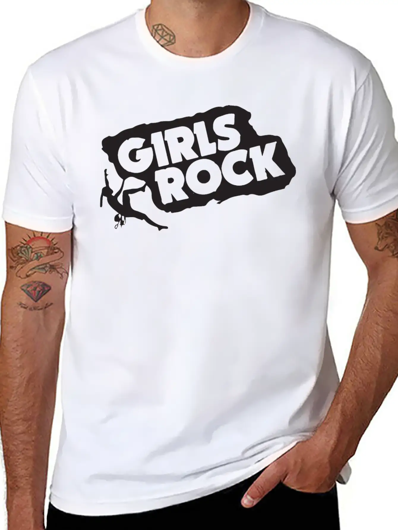 Girls Rock Basic Graphic T-Shirt ¨C Daily Comfort In Soft Cotton