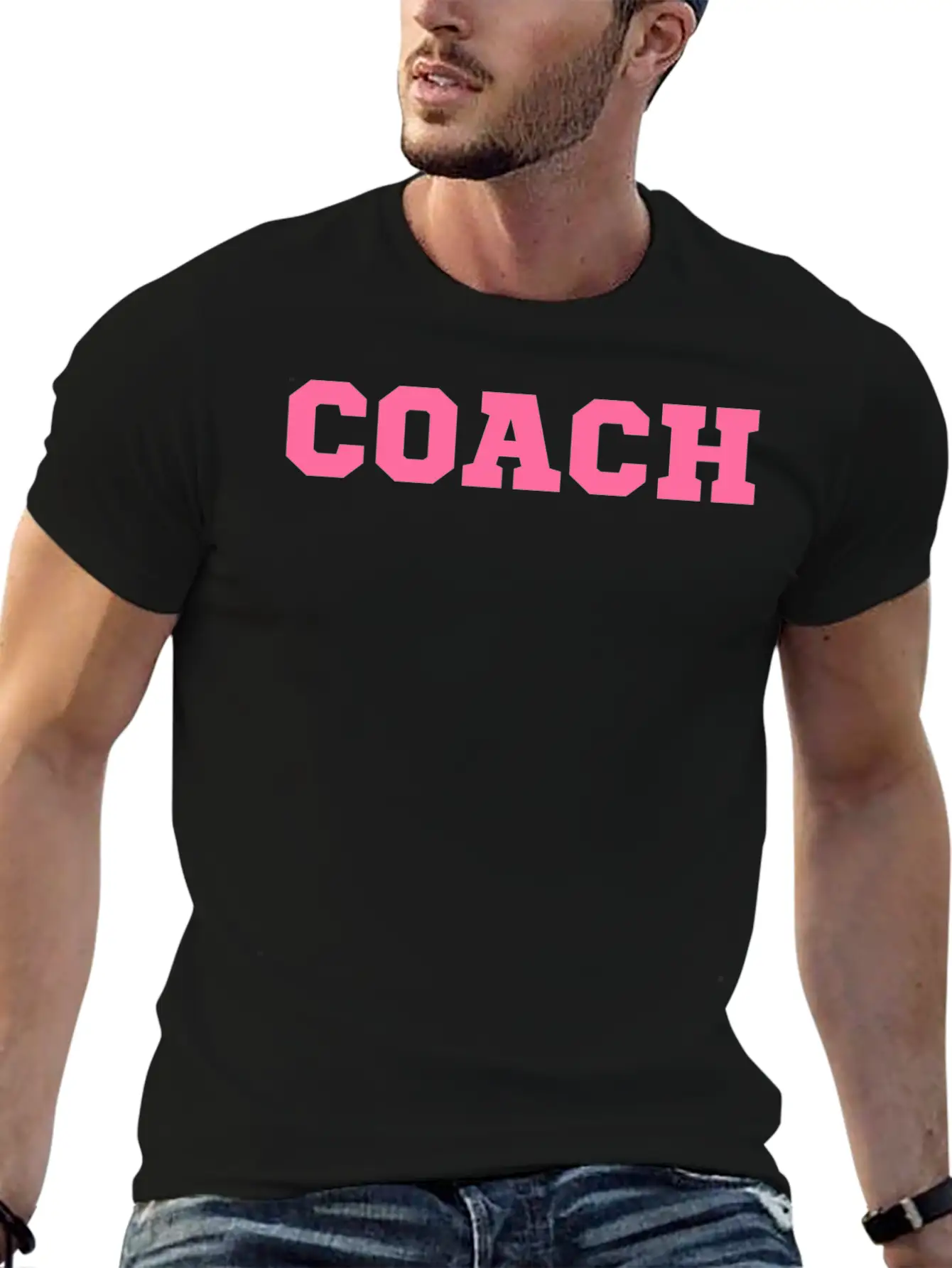 GIRLY COACH WOMEN'S TEAM GIRL TEAM SPORT FITNESS Soft Cotton Short Sleeve Tee ¨C Unisex Wardrobe Staple