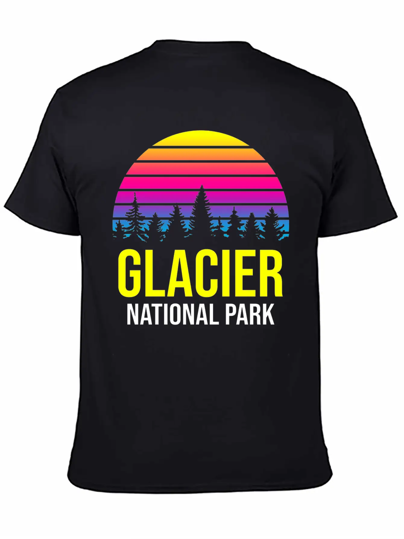 Glacier National Park Soft Cotton Short Sleeve Tee ¨C Unisex Wardrobe Staple