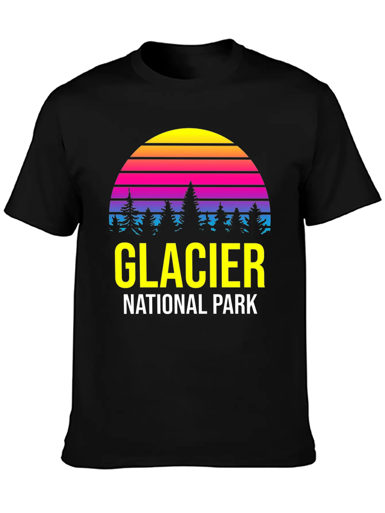 Glacier National Park Soft Cotton Short Sleeve Tee ¨C Unisex Wardrobe Staple