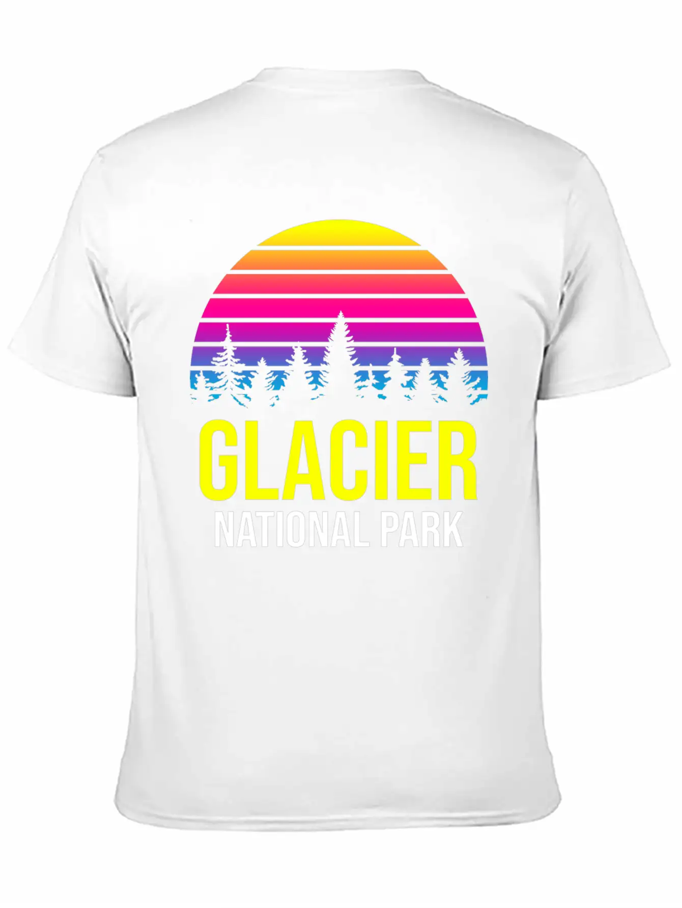 Glacier National Park Soft Cotton Short Sleeve Tee ¨C Unisex Wardrobe Staple