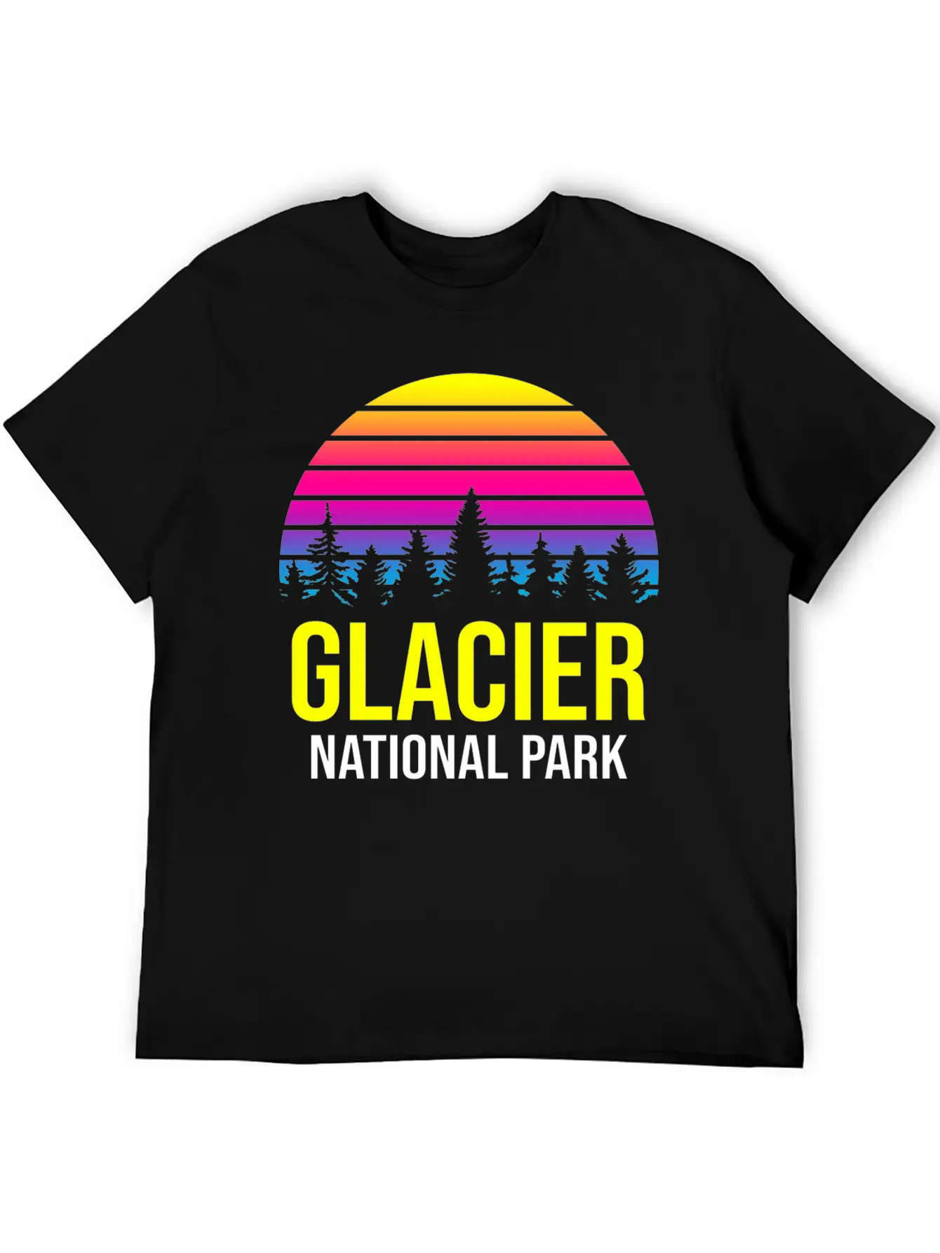 Glacier National Park Soft Cotton Short Sleeve Tee ¨C Unisex Wardrobe Staple
