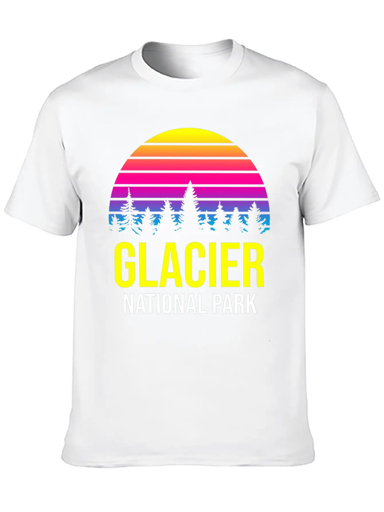 Glacier National Park Soft Cotton Short Sleeve Tee ¨C Unisex Wardrobe Staple