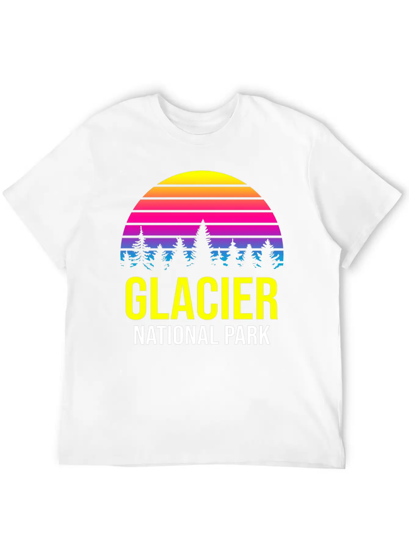 Glacier National Park Soft Cotton Short Sleeve Tee ¨C Unisex Wardrobe Staple