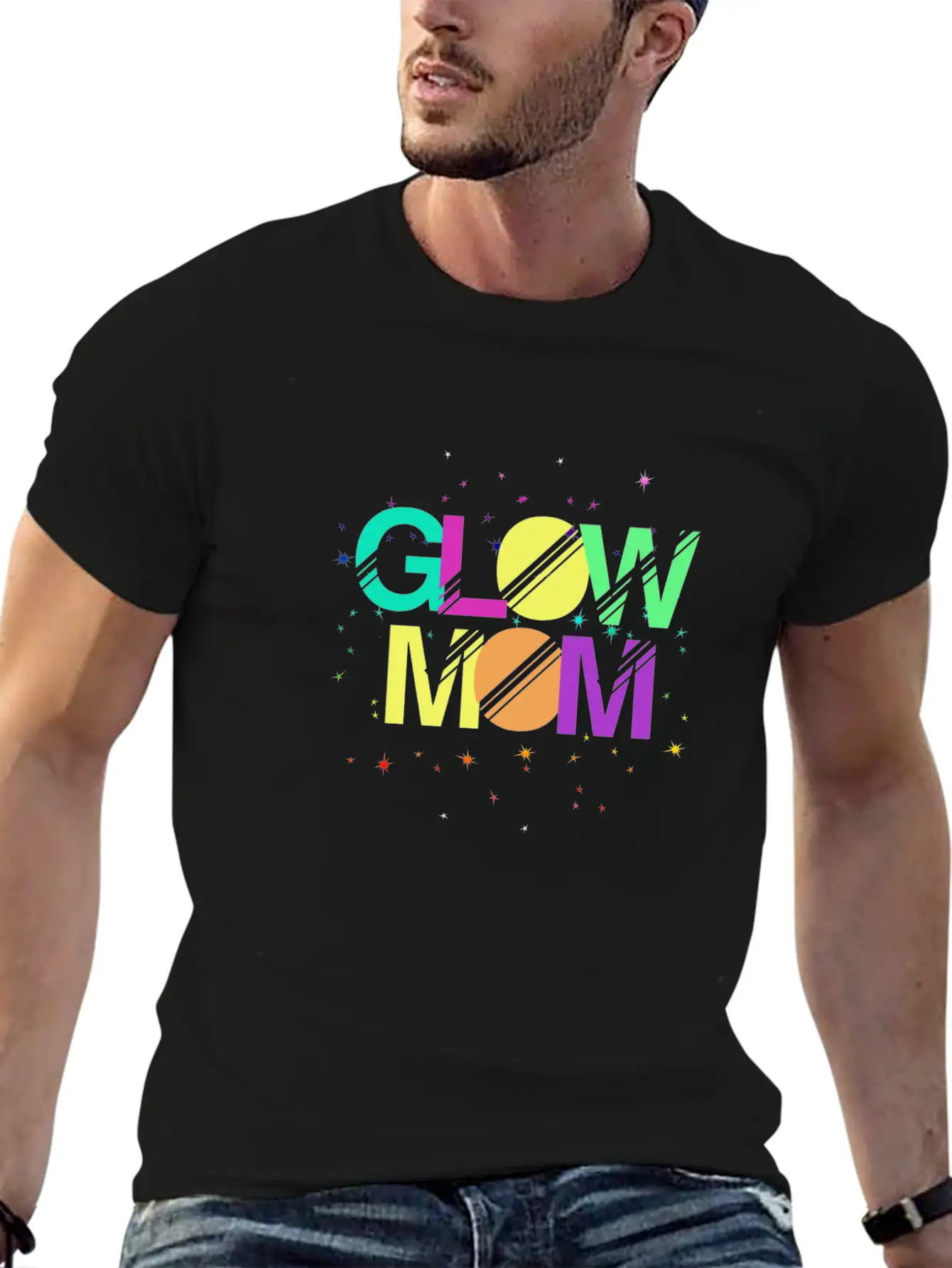Glow Mom 2 Essential Cotton Tee For Daily Outfits ¨C Unisex Style