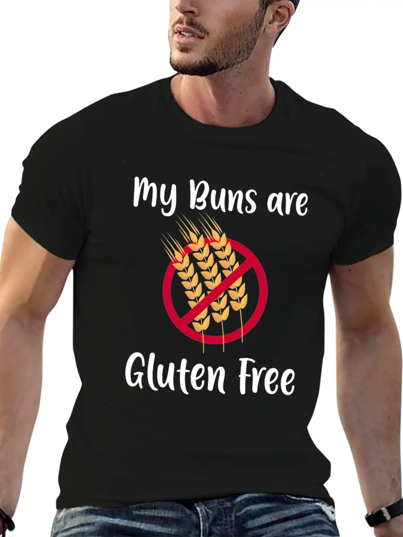 Gluten Free Food Allegies Celiac Healthy Vegan Essential Cotton Tee For Daily Outfits ¨C Unisex Style