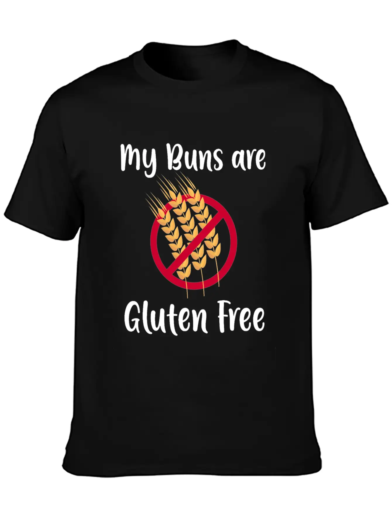 Gluten Free Food Allegies Celiac Healthy Vegan Essential Cotton Tee For Daily Outfits ¨C Unisex Style