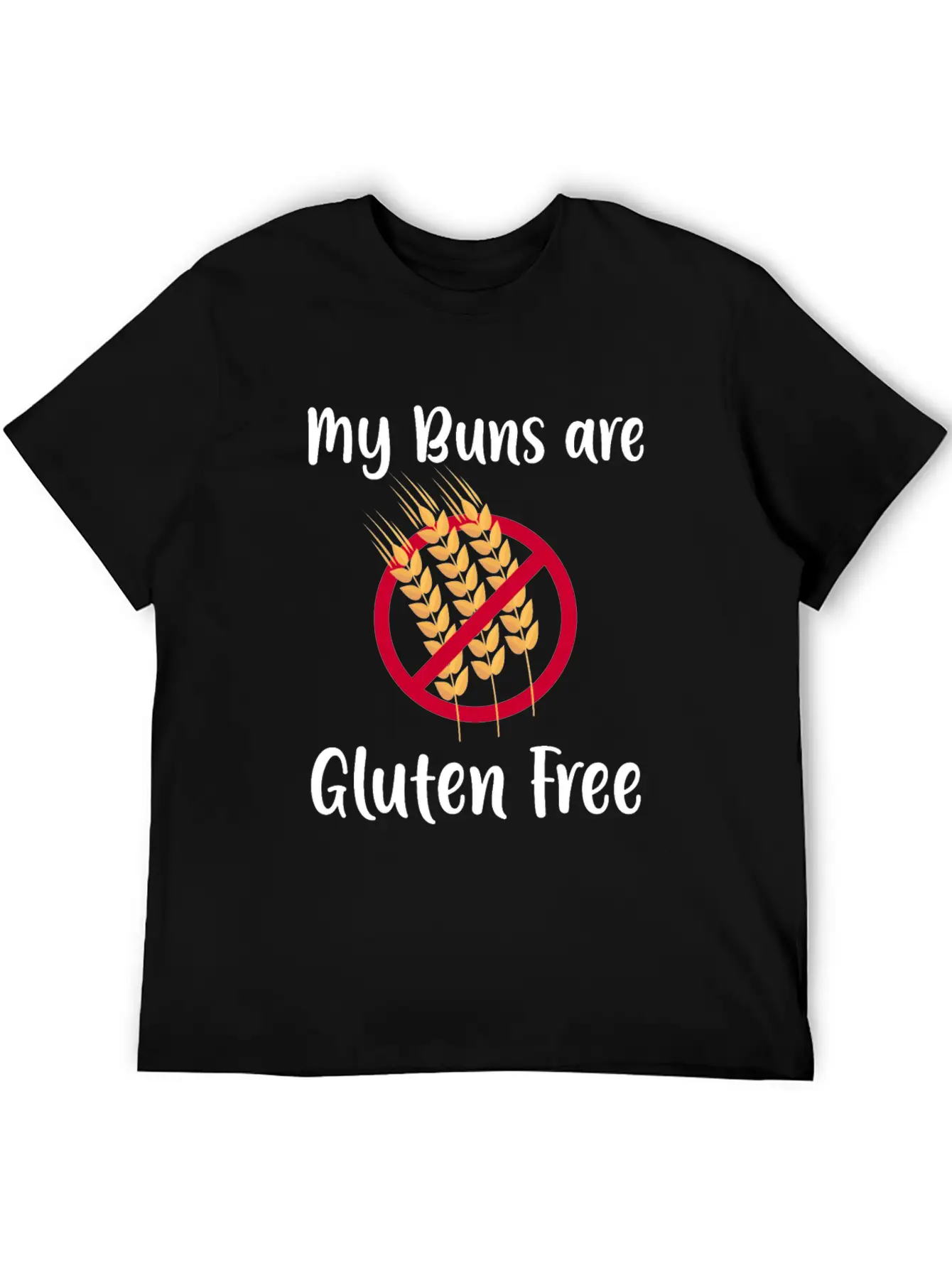 Gluten Free Food Allegies Celiac Healthy Vegan Essential Cotton Tee For Daily Outfits ¨C Unisex Style