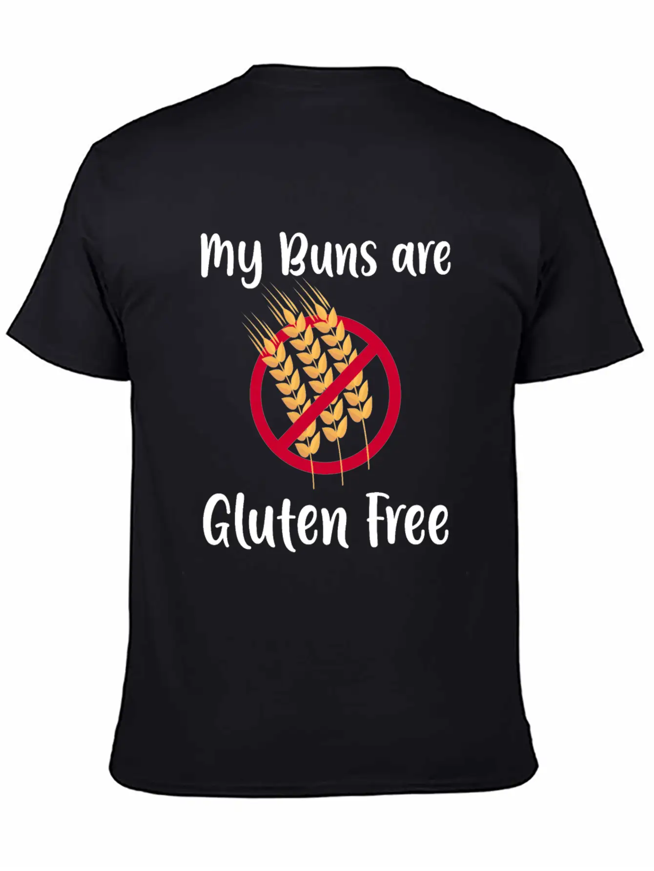 Gluten Free Food Allegies Celiac Healthy Vegan Essential Cotton Tee For Daily Outfits ¨C Unisex Style