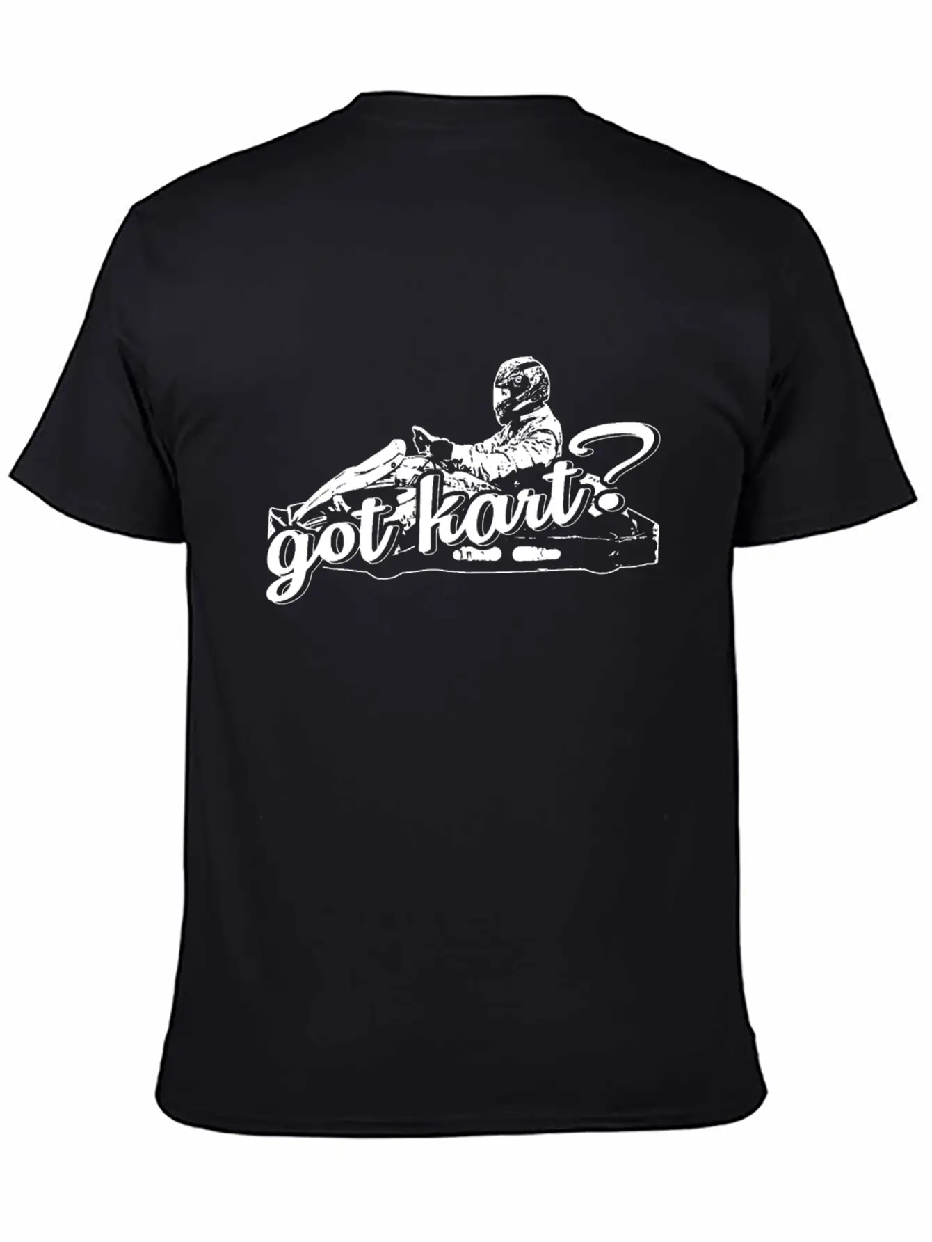 Go Kart Racer Car Racing Gift Essential Cotton Tee For Daily Outfits ¨C Unisex Style